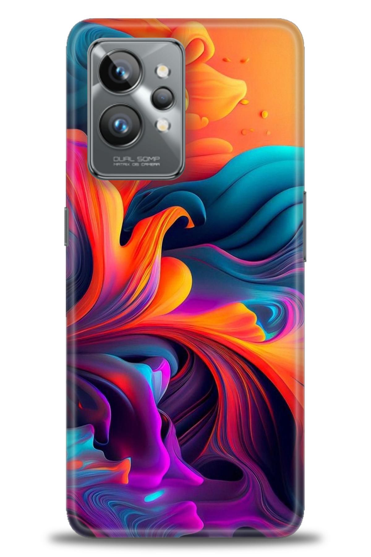 realme GT2 Pro İle Uyumlu HD Baskılı Kılıf - Karışık Seri - 213