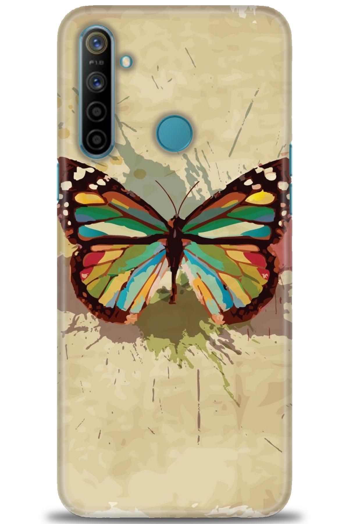 realme C3 / C3i İle Uyumlu HD Baskılı Desenli Silikon Kılıf - 700
