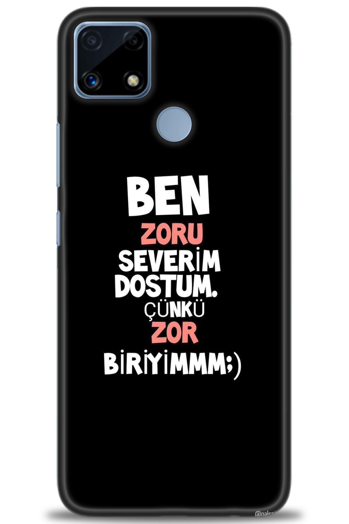 realme C25 / C25S İle Uyumlu HD Baskılı Kılıf - Karışık Seri - 203
