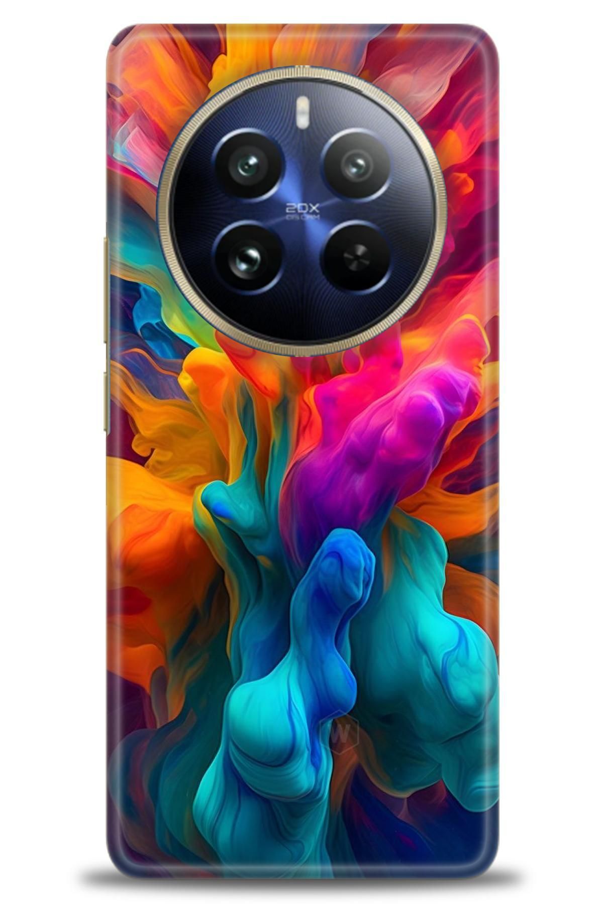 realme 12 4G İle Uyumlu HD Baskılı Kılıf - Karışık Seri - 43