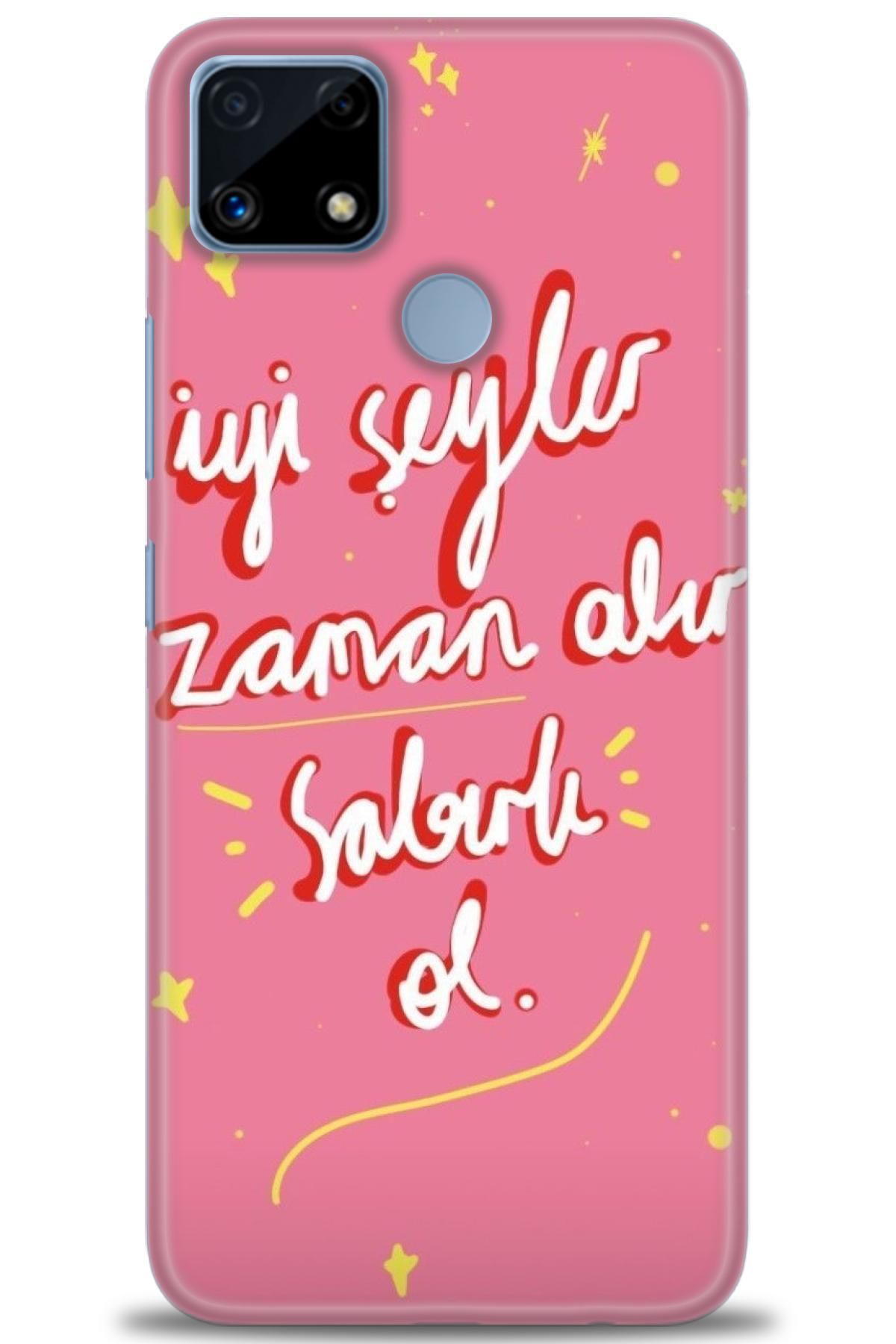 realme C25 / C25S İle Uyumlu HD Baskılı Kılıf - Karışık Seri - 202