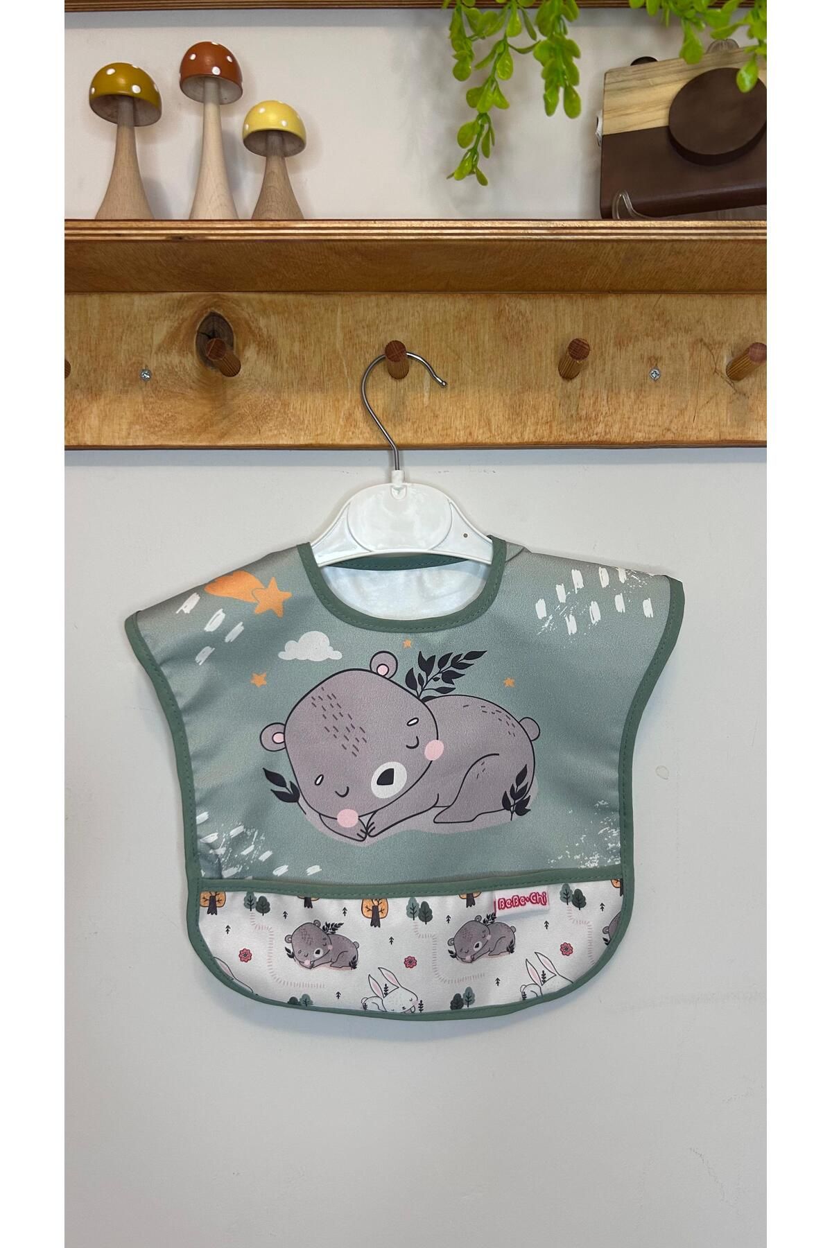 Rila Collection Sıvı Geçirmez Mama Önlüğü 6-24Ay