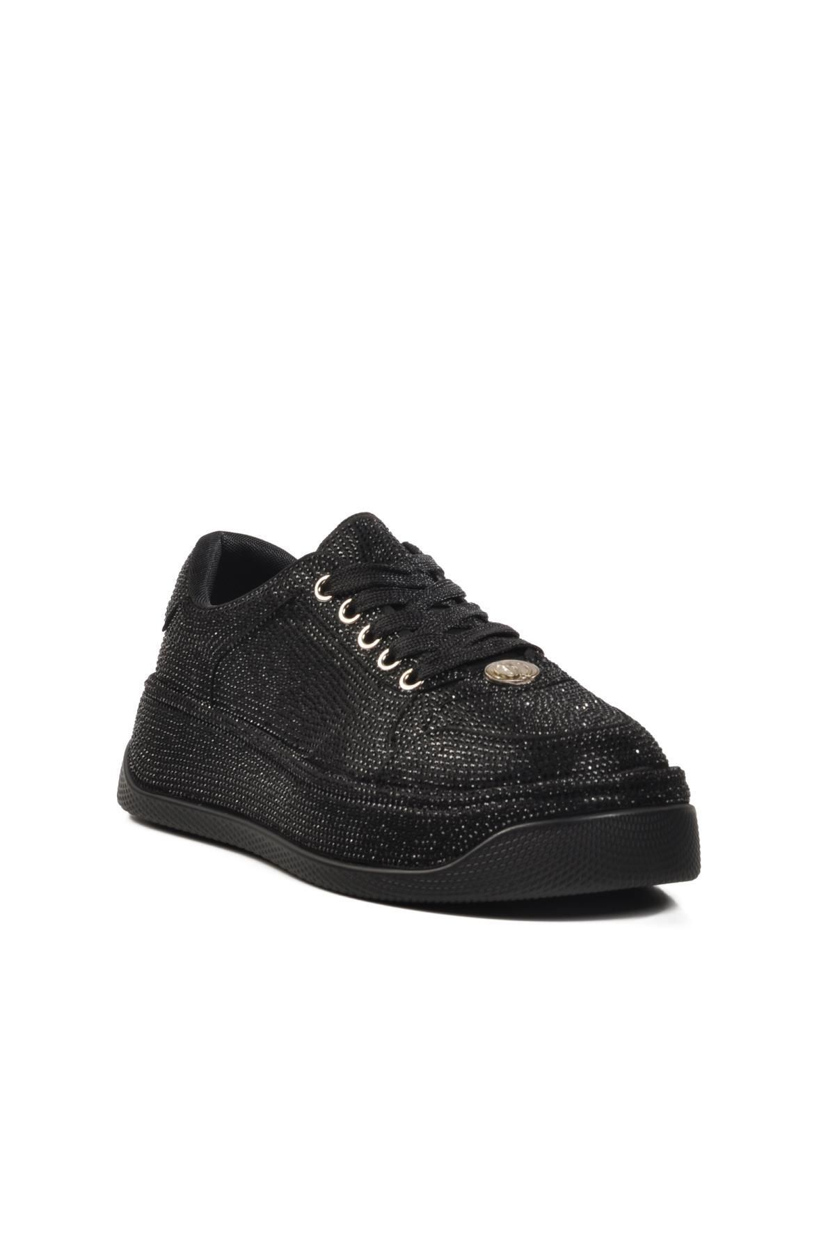 Guja Siyah Tekstil Kadın Sneaker 25Y451-10 Z