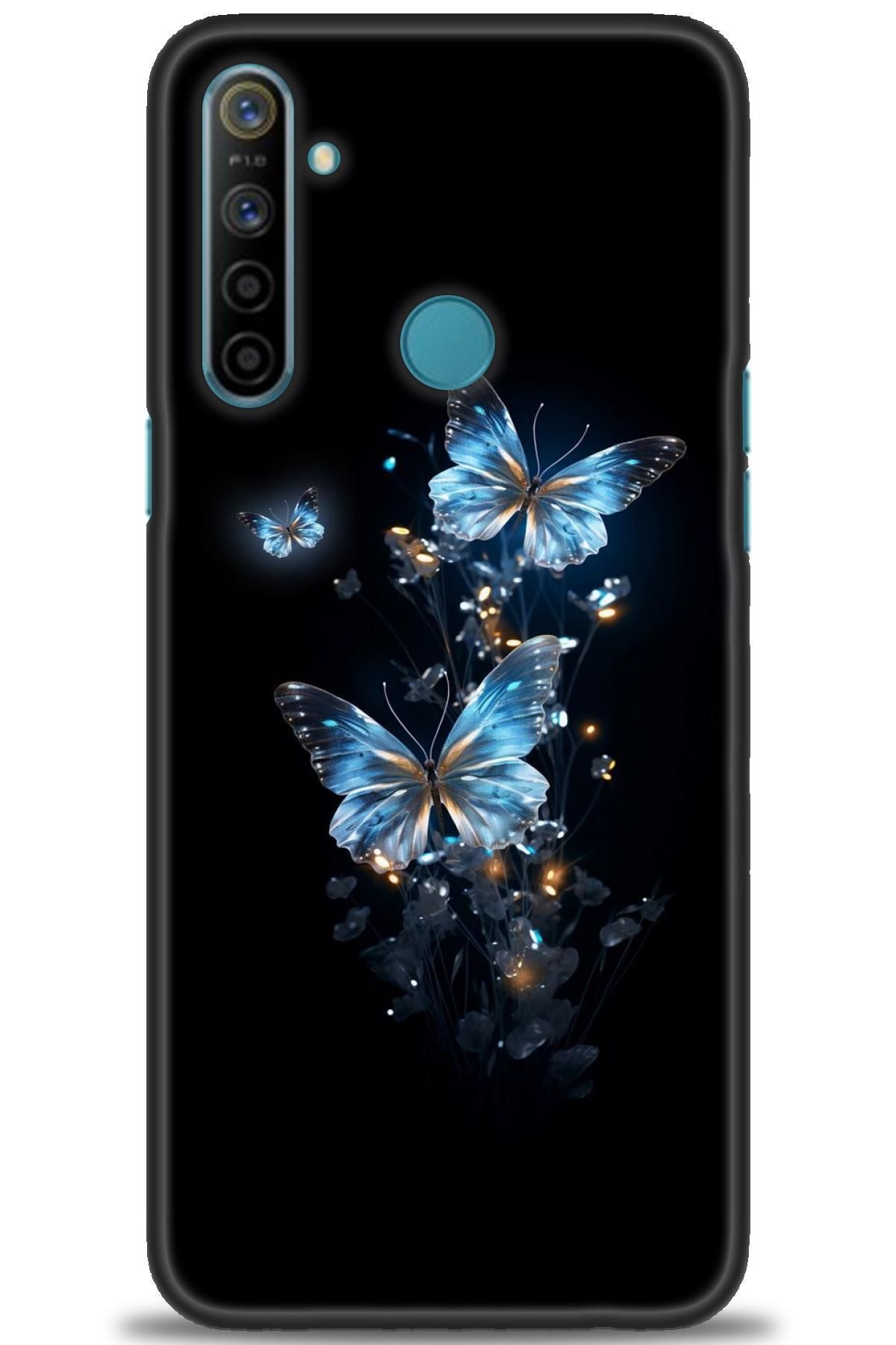 realme C3 / C3i İle Uyumlu HD Baskılı Desenli Silikon Kılıf - 114