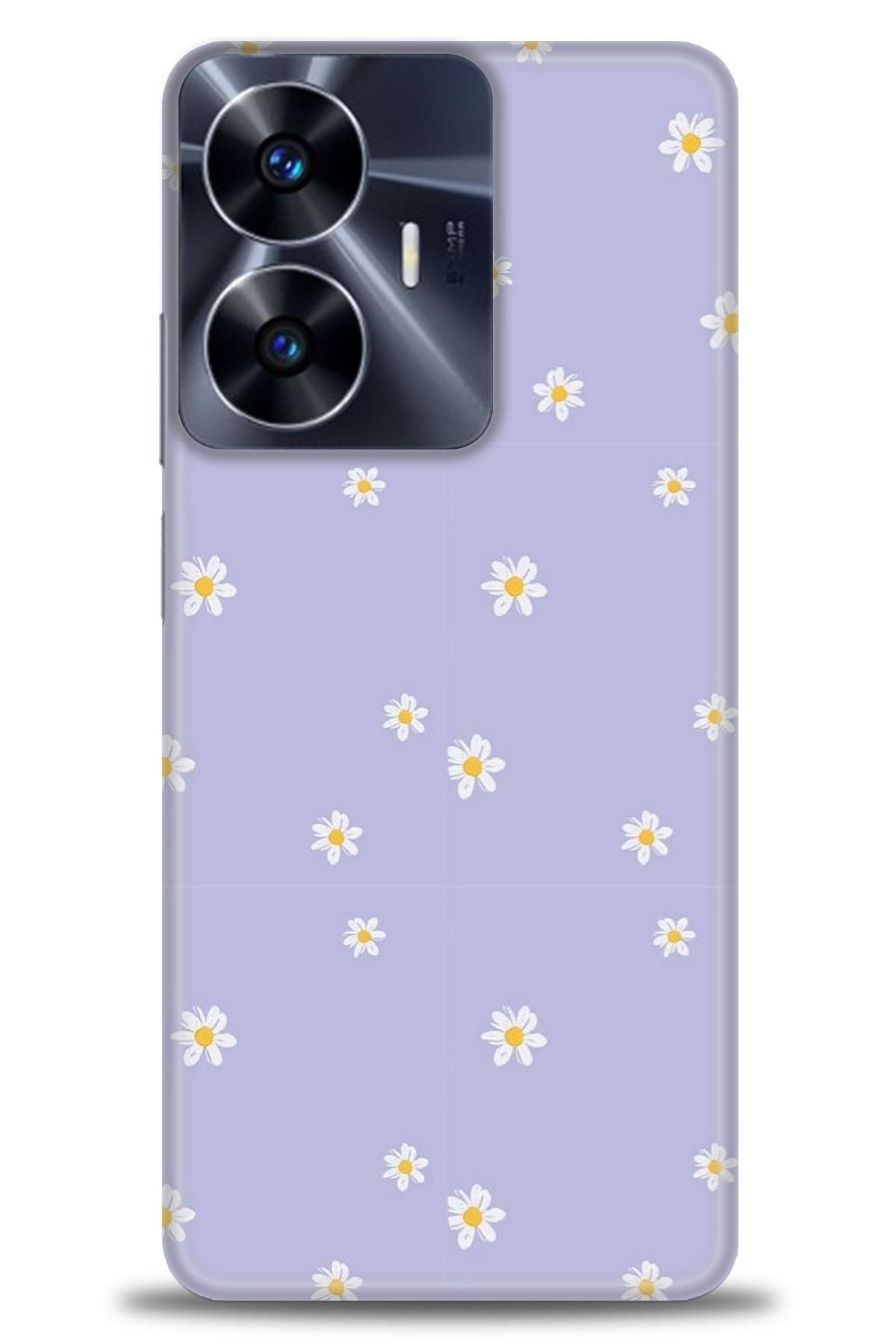 realme C55 İle Uyumlu HD Baskılı Desenli Silikon Kılıf - 57