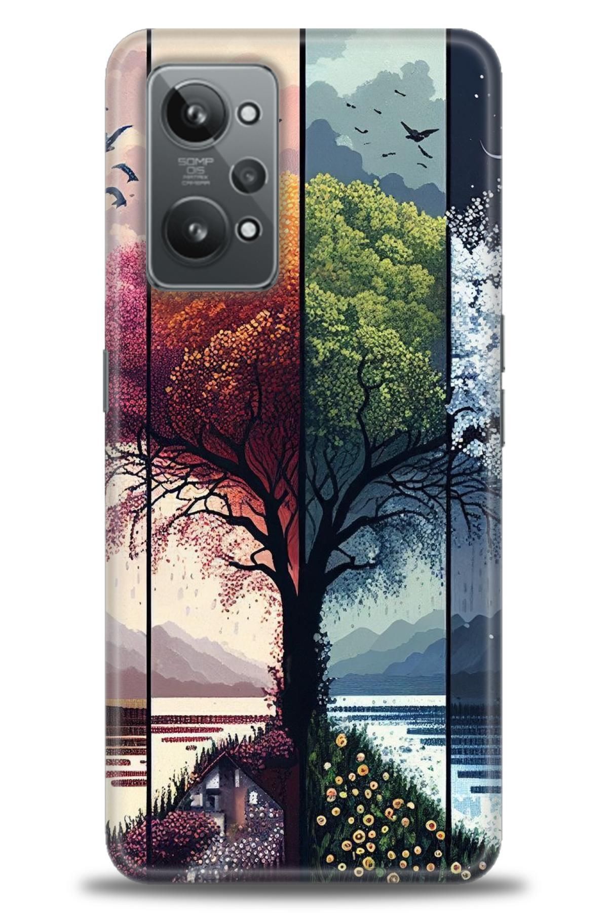realme GT2 İle Uyumlu HD Baskılı Desenli Silikon Kılıf - 624