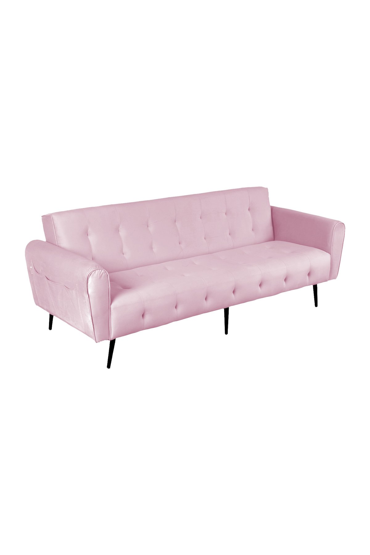 Lazy Vibes-moon | 2 In 1 Sofabed Velvet Upholstered 1