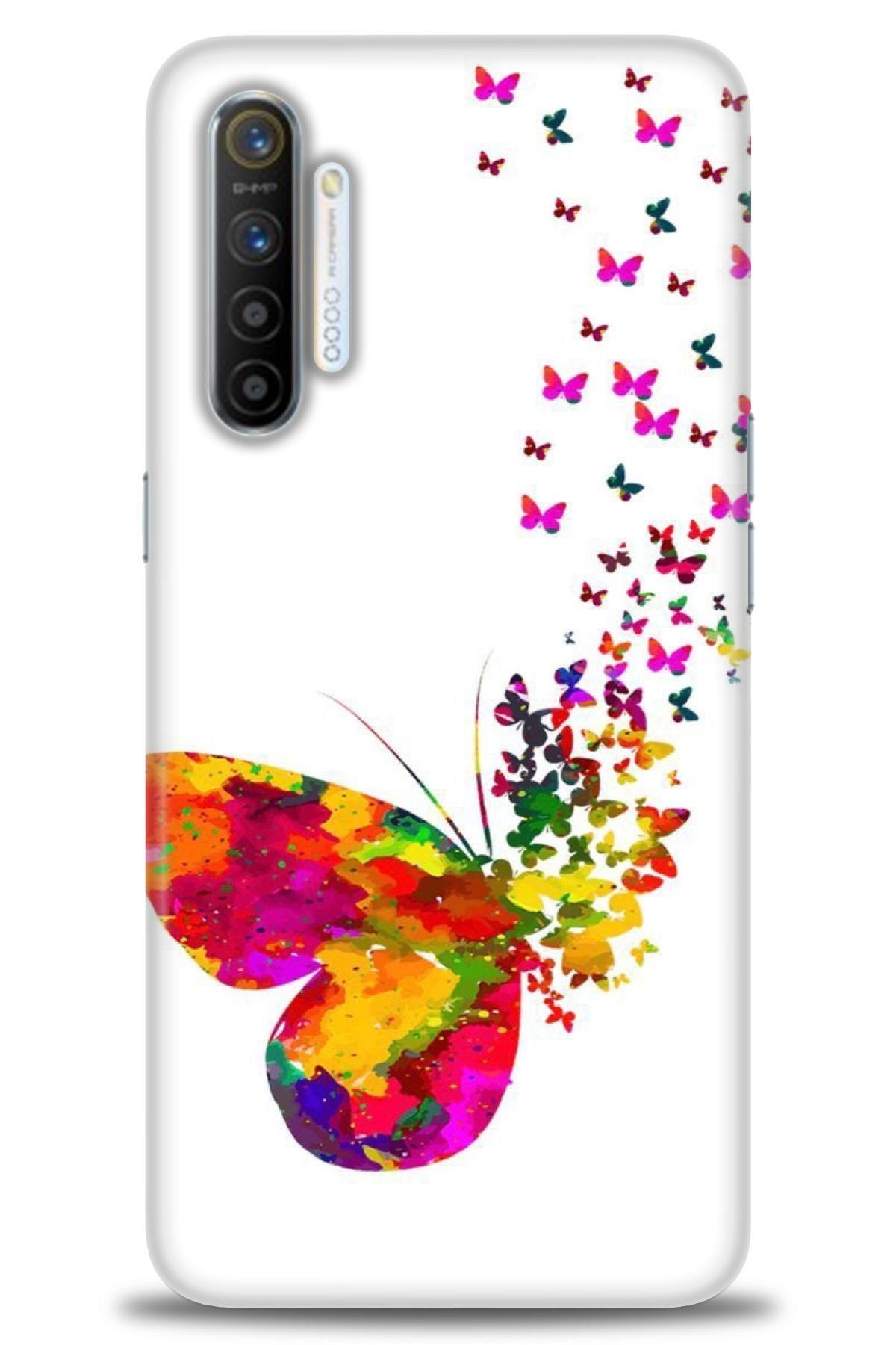 realme XT İle Uyumlu HD Baskılı Desenli Silikon Kılıf - 1048