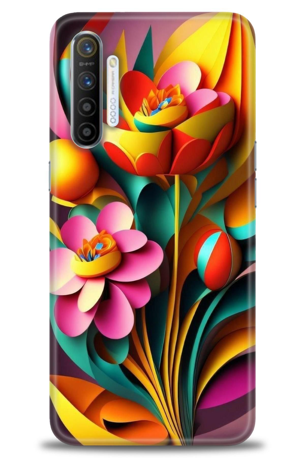realme XT İle Uyumlu HD Baskılı Kılıf - Karışık Seri - 532