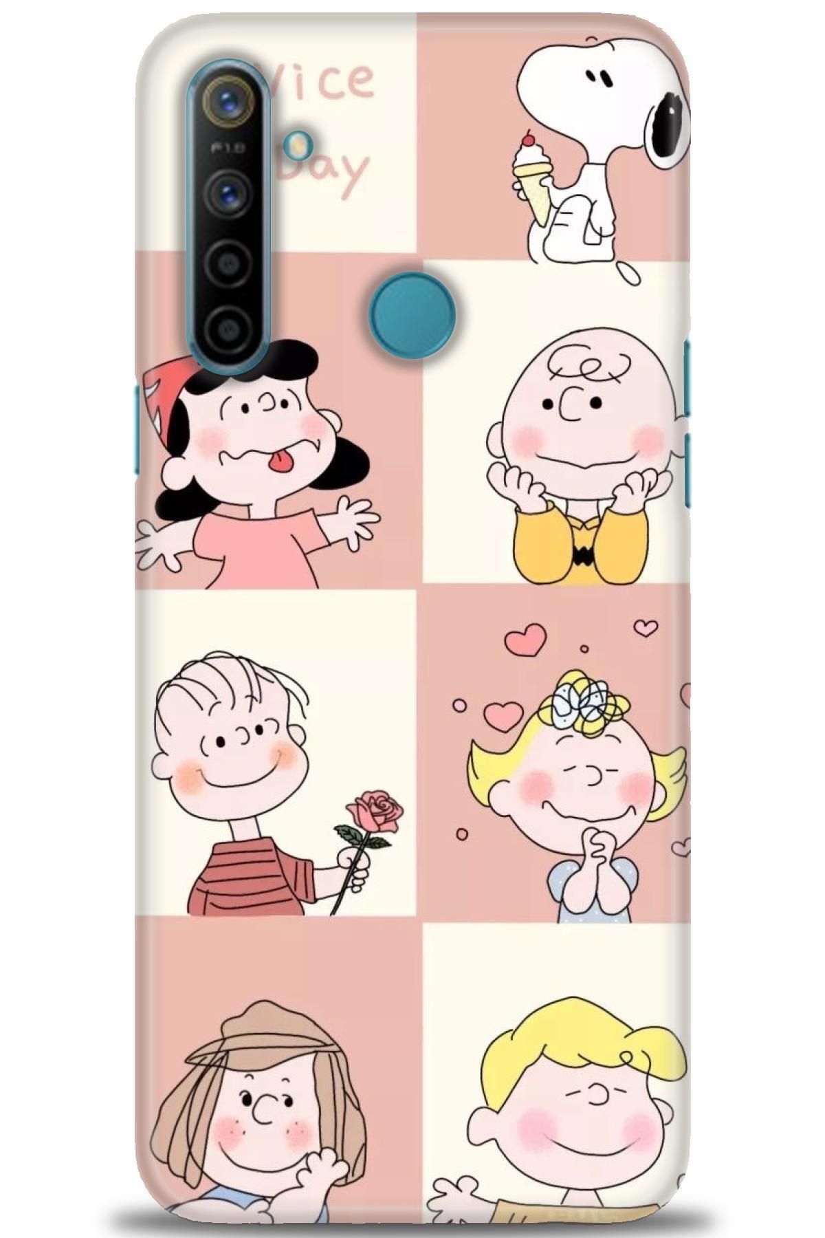realme C3 / C3i İle Uyumlu HD Baskılı Desenli Silikon Kılıf - 162