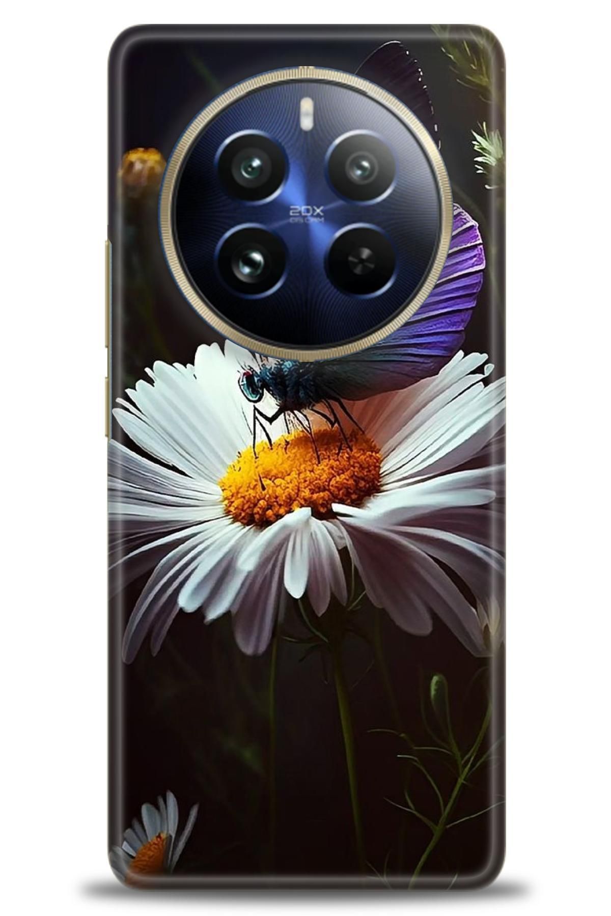 realme 12 4G / 12 Plus İle Uyumlu HD Baskılı Desenli Silikon Kılıf - 246