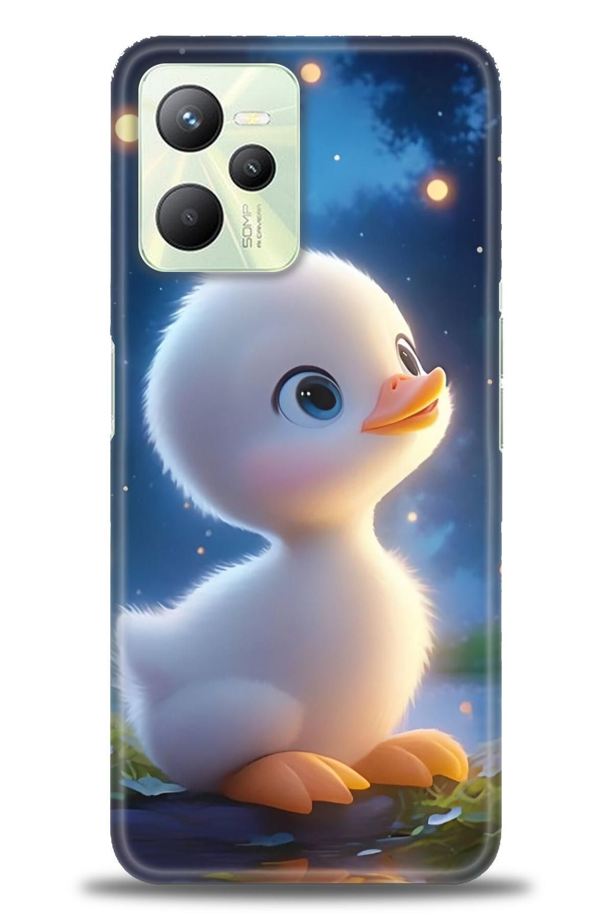 realme C35 İle Uyumlu HD Baskılı Desenli Silikon Kılıf - 122