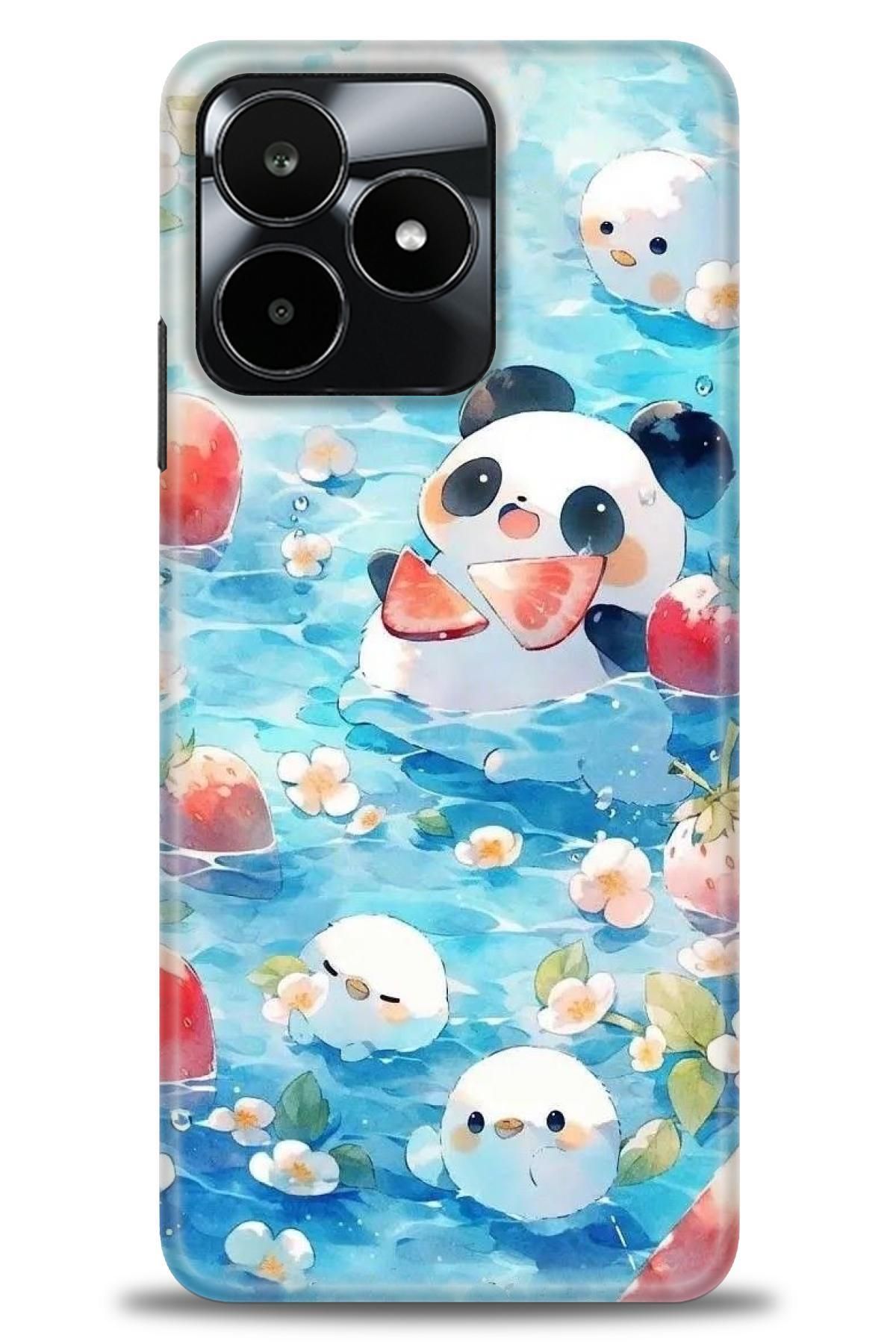 realme C53 İle Uyumlu HD Baskılı Desenli Silikon Kılıf - 510