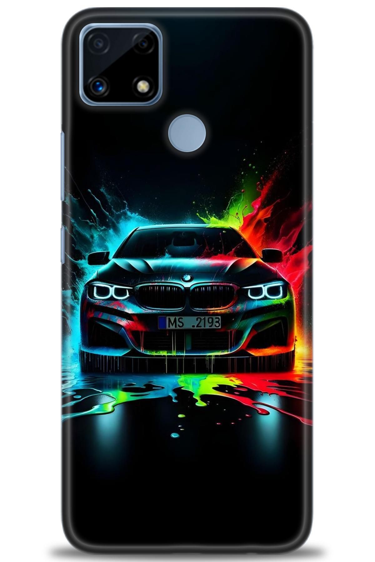 realme C25 / C25S İle Uyumlu HD Baskılı Desenli Silikon Kılıf - 578