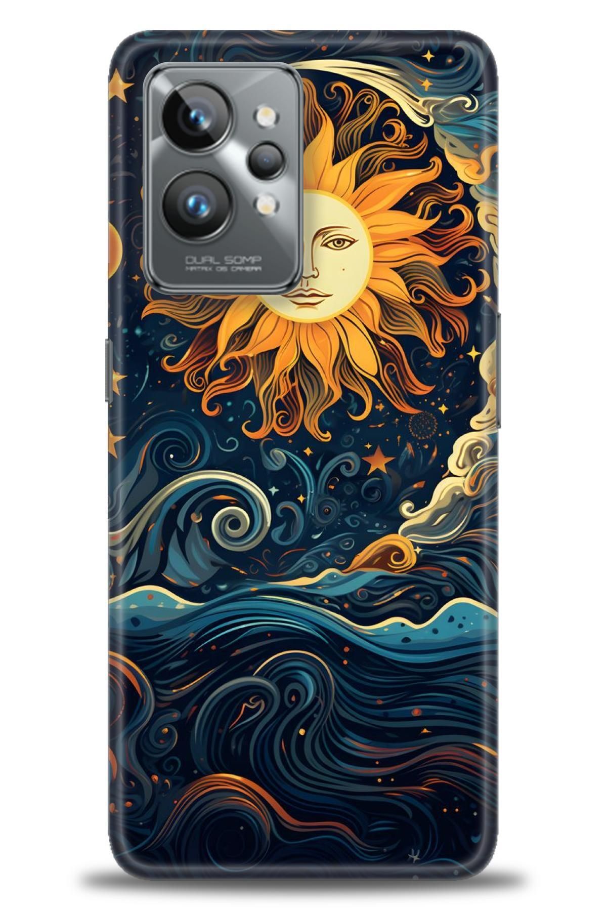 realme GT2 Pro İle Uyumlu HD Baskılı Desenli Silikon Kılıf - 498