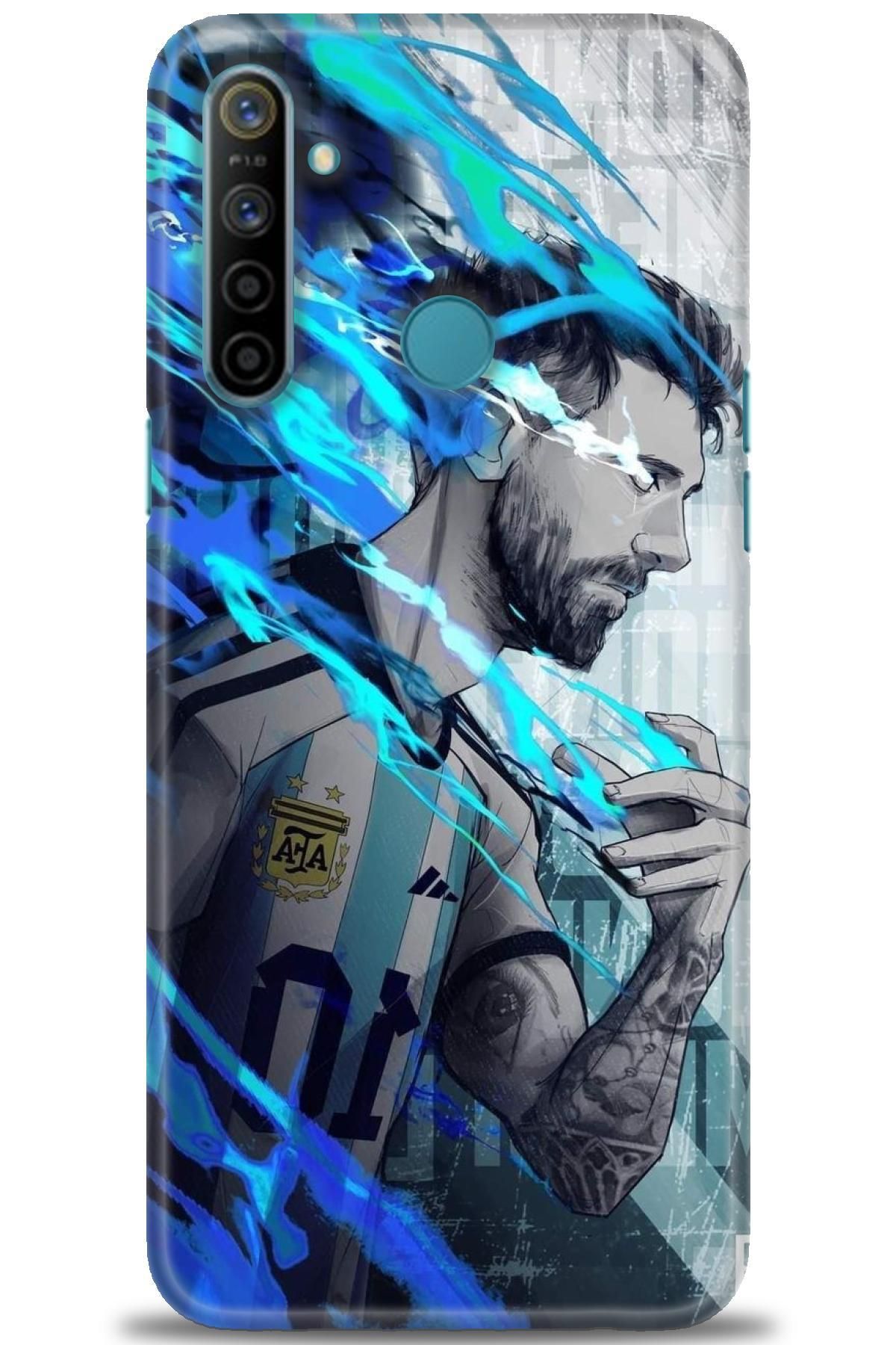 realme C3 / C3i İle Uyumlu HD Baskılı Desenli Silikon Kılıf - 867