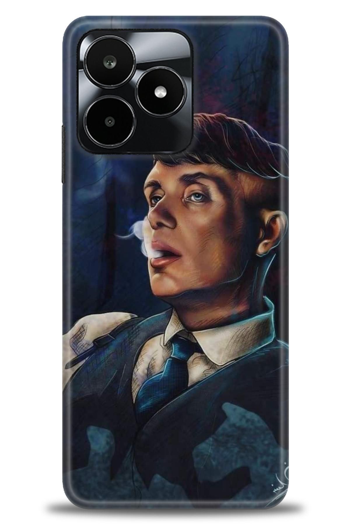 realme C53 İle Uyumlu HD Baskılı Desenli Silikon Kılıf - 641