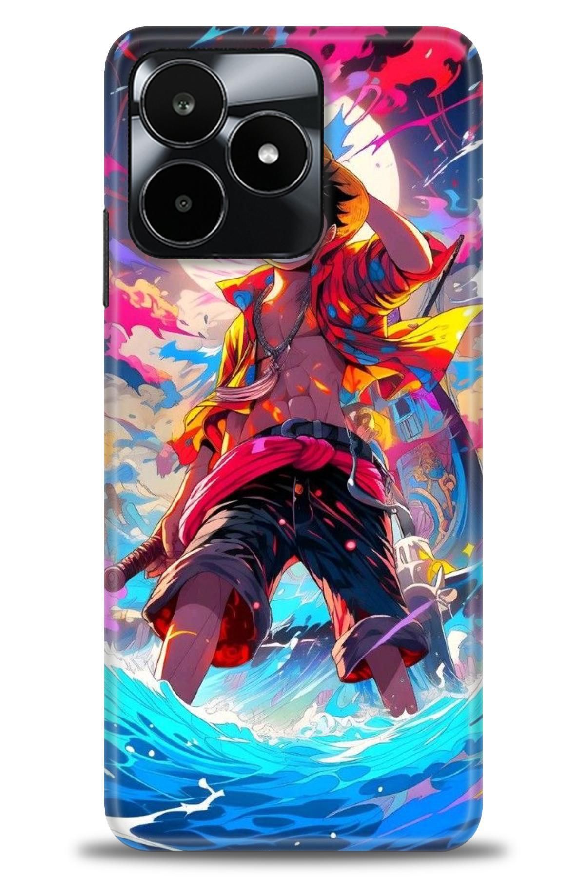 realme C53 İle Uyumlu HD Baskılı Desenli Silikon Kılıf - 994