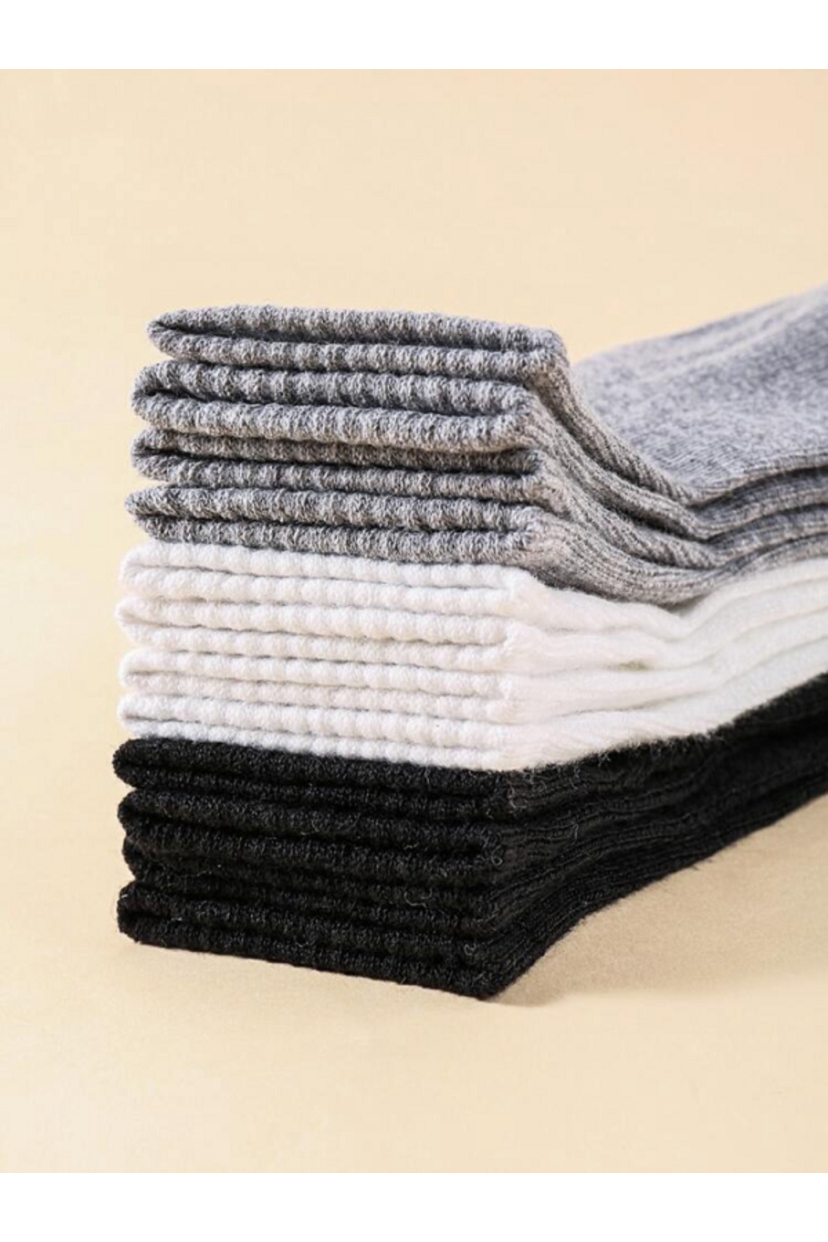 Black Arden Socks Unisex Çocuk Çorap Seti 5'li Okul Günlük Mevsimlik fotoğrafı 2 (önizleme)