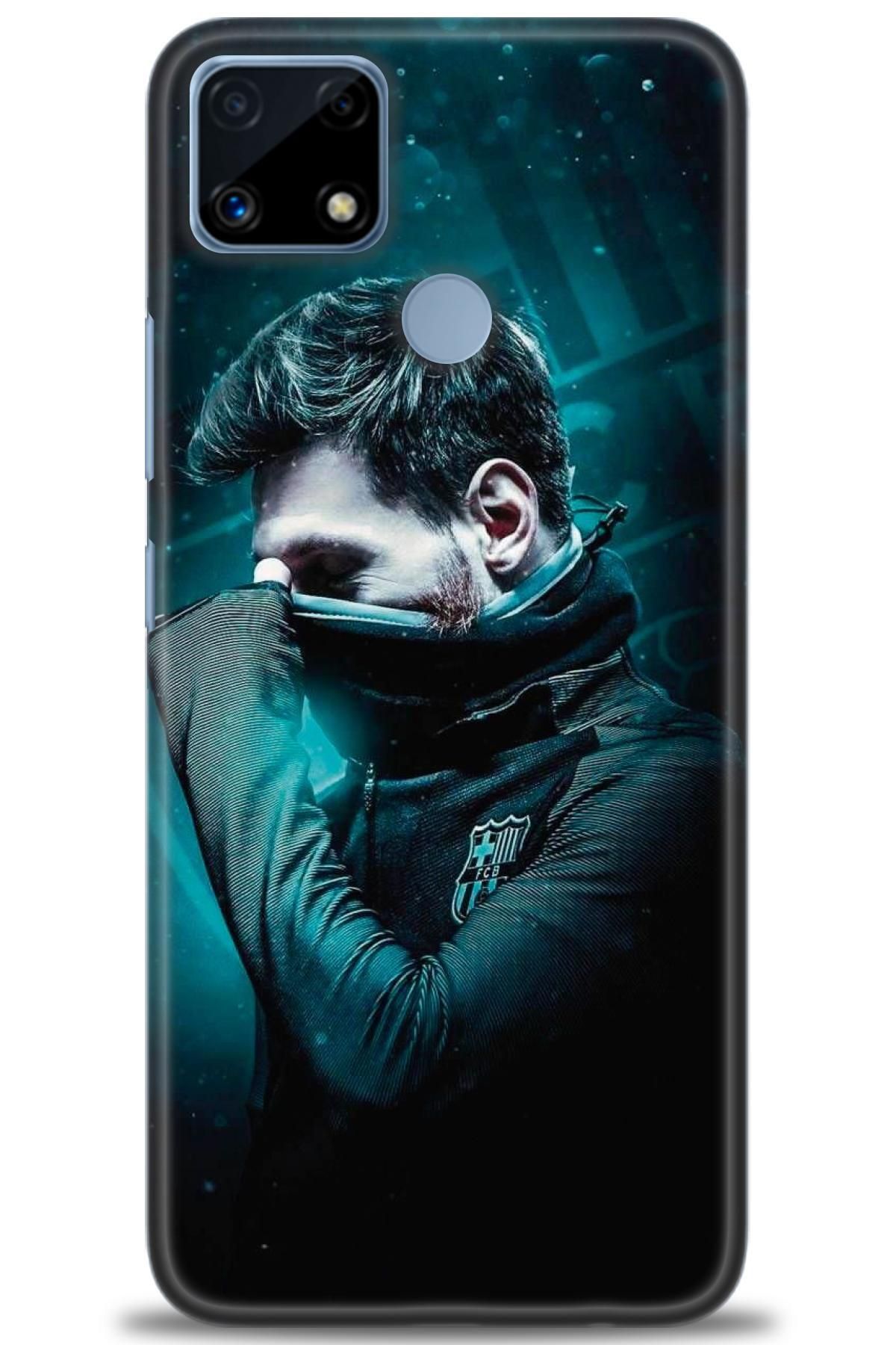 realme C25 / C25S İle Uyumlu HD Baskılı Desenli Silikon Kılıf - 1090