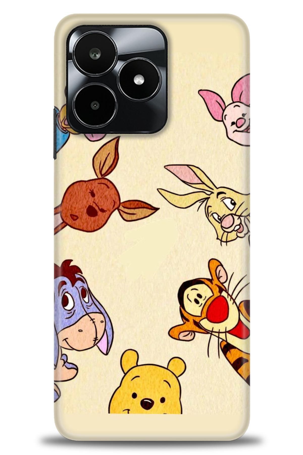 realme C53 İle Uyumlu HD Baskılı Desenli Silikon Kılıf - 292