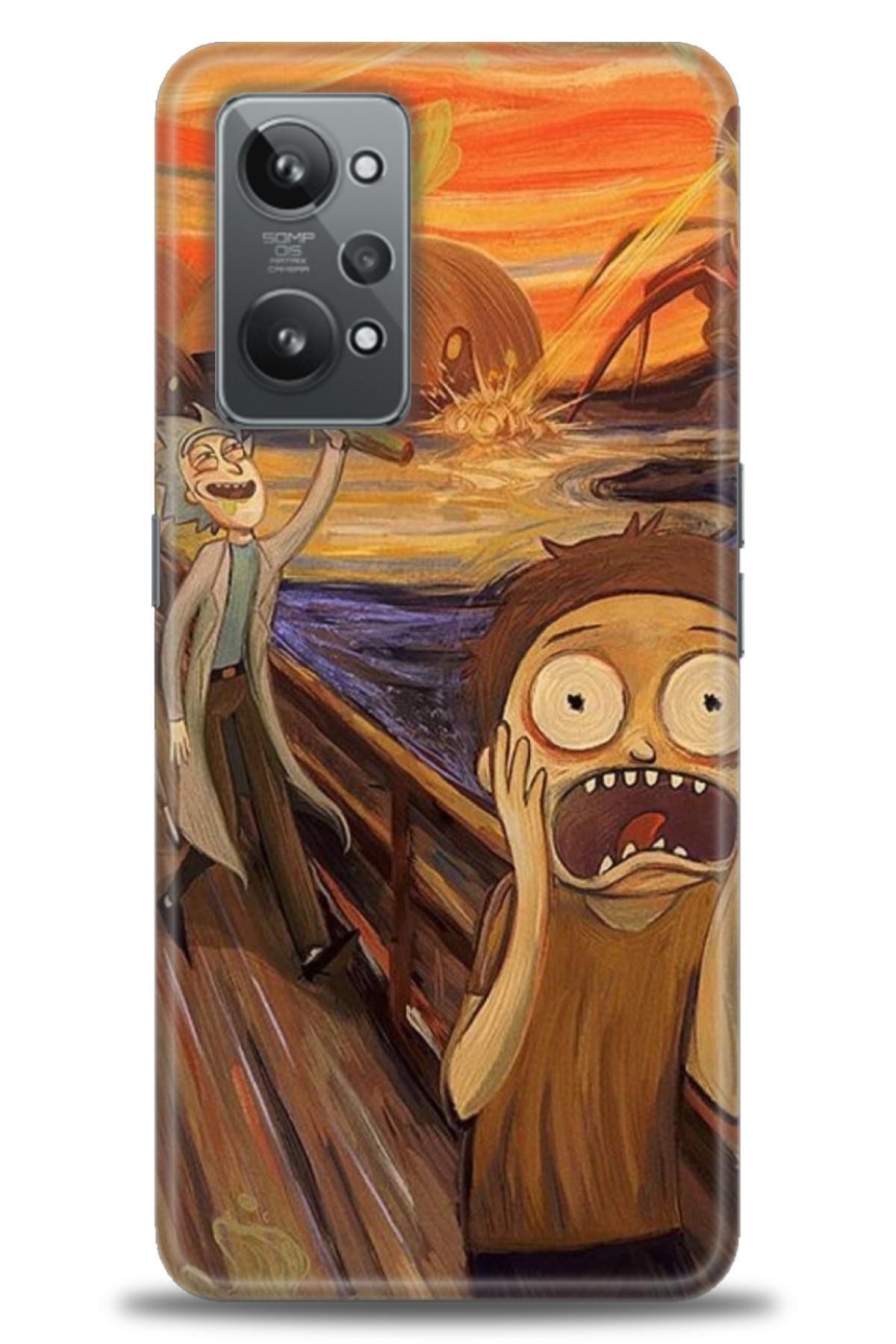 realme GT2 İle Uyumlu HD Baskılı Desenli Silikon Kılıf - 648