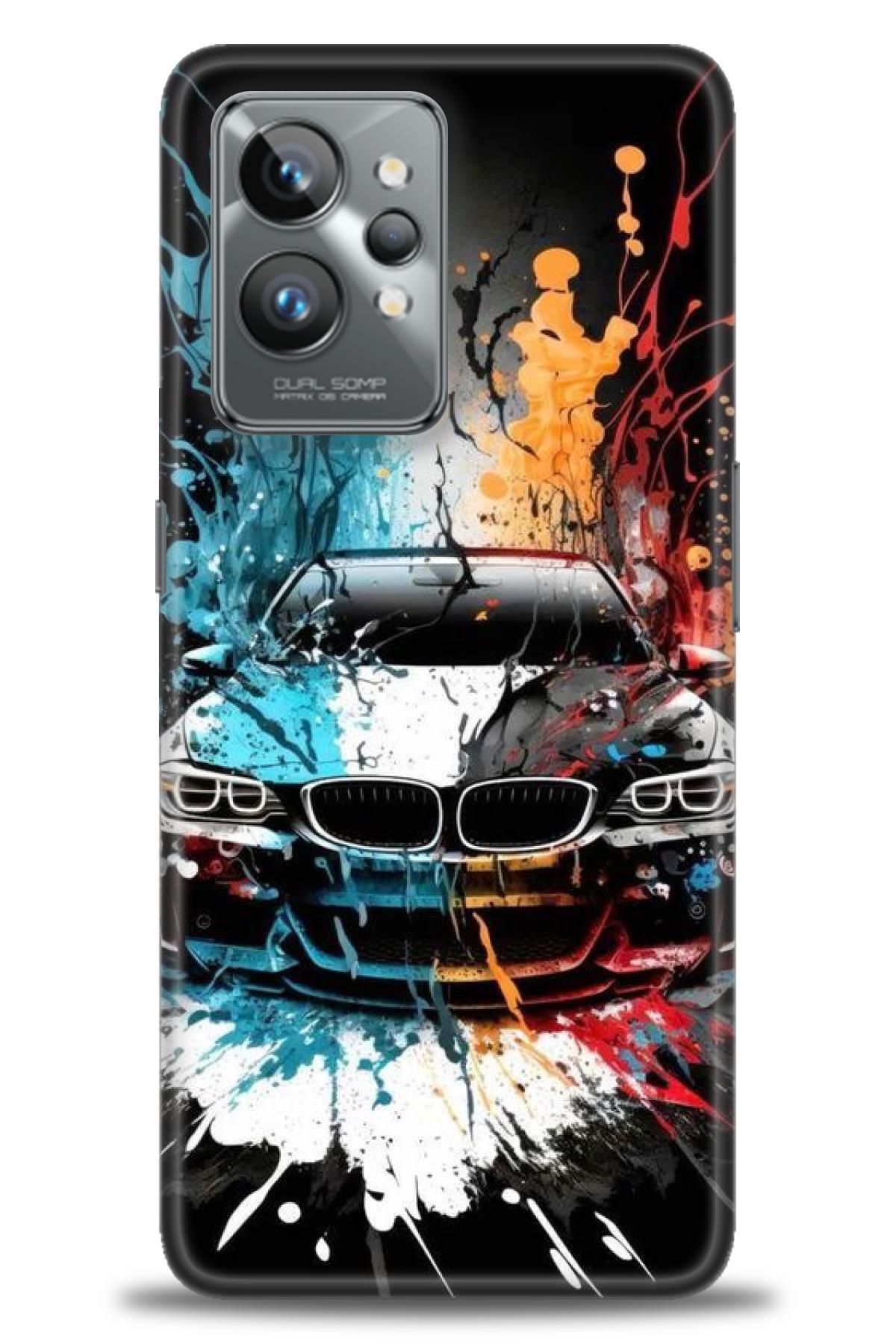 realme GT2 Pro İle Uyumlu HD Baskılı Desenli Silikon Kılıf - 859