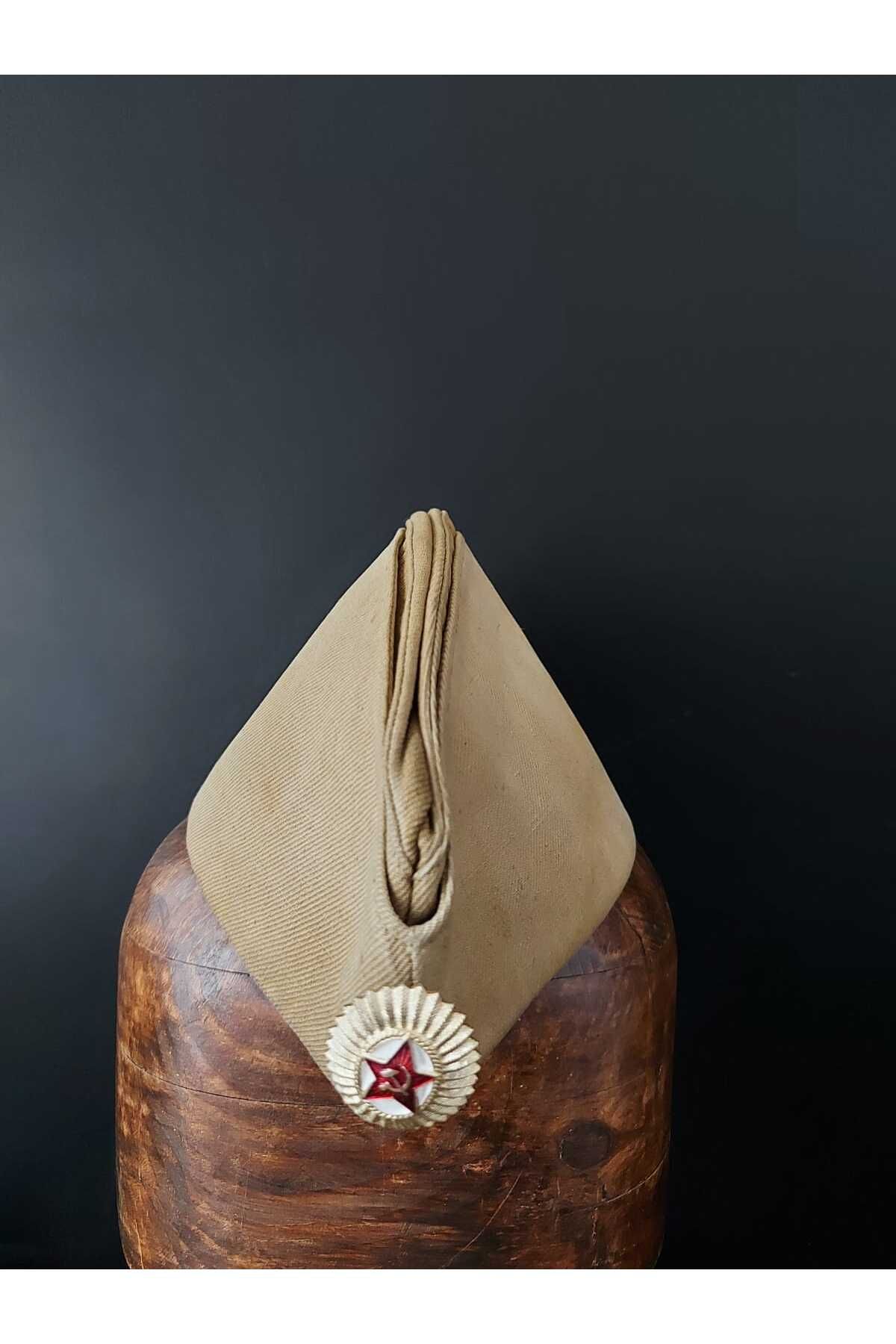 kho military design Sovyet Pilotka Kep Unisex (58 Numara)