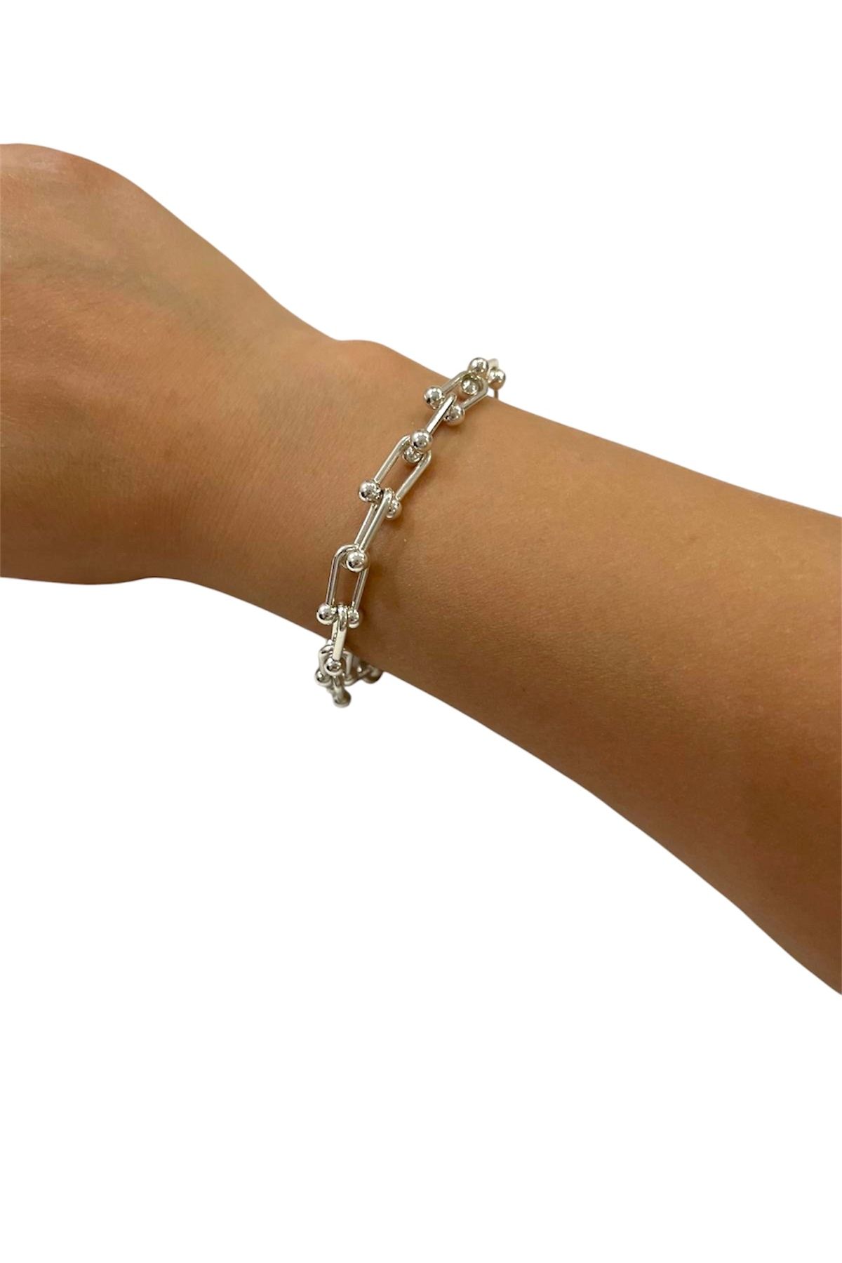 clover accessory Tiffany gümüş renk bileklik