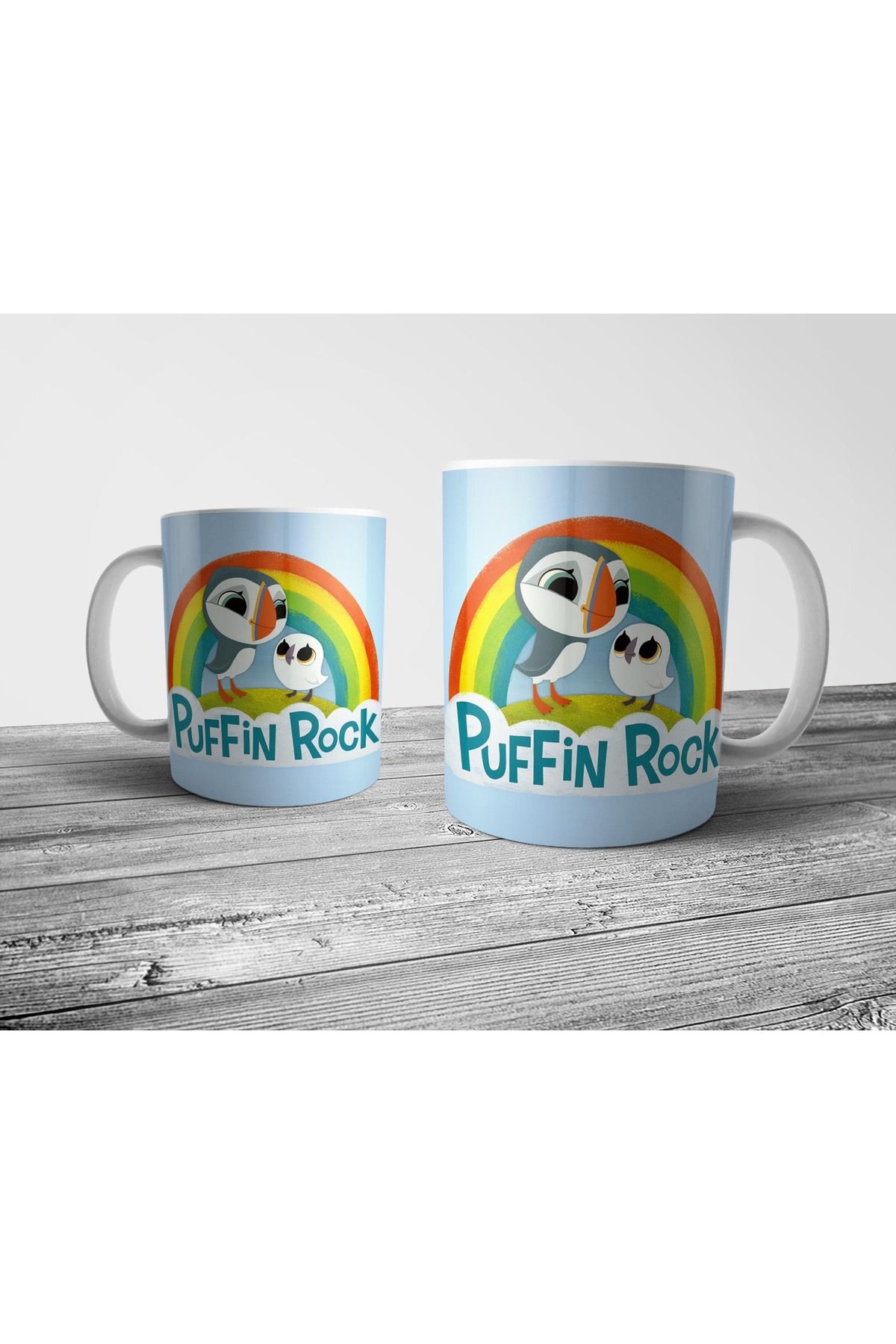 Pixxa Puffin Rock Kupa Bardak Model 1