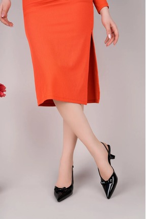 ARYALİSTORE ARYALİ-KADIN KURDELE DETAY TOPUKLU AYAKKABI