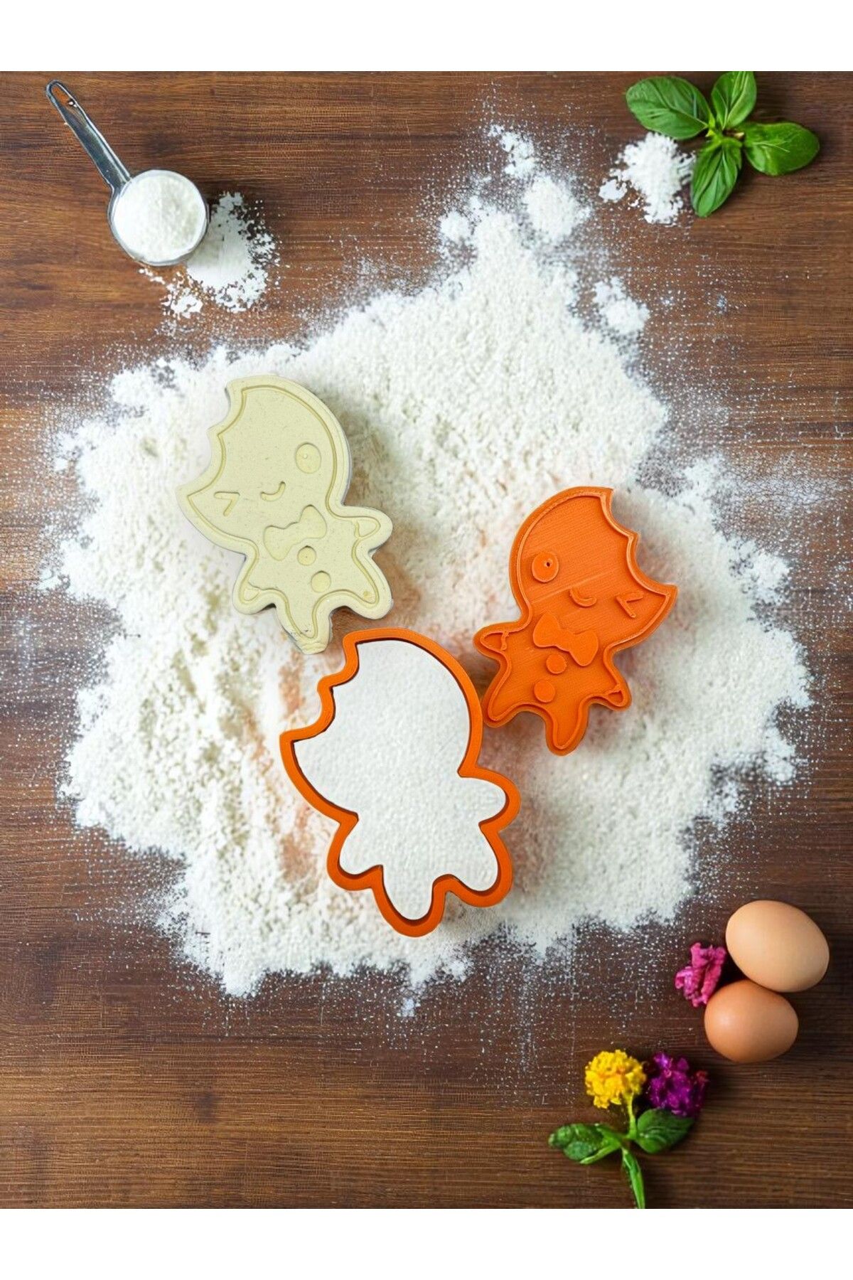 AlisTech Gingerbread Adam Kurabiye Kalıbı – 8x5,5 cm (Detaylı Figür)