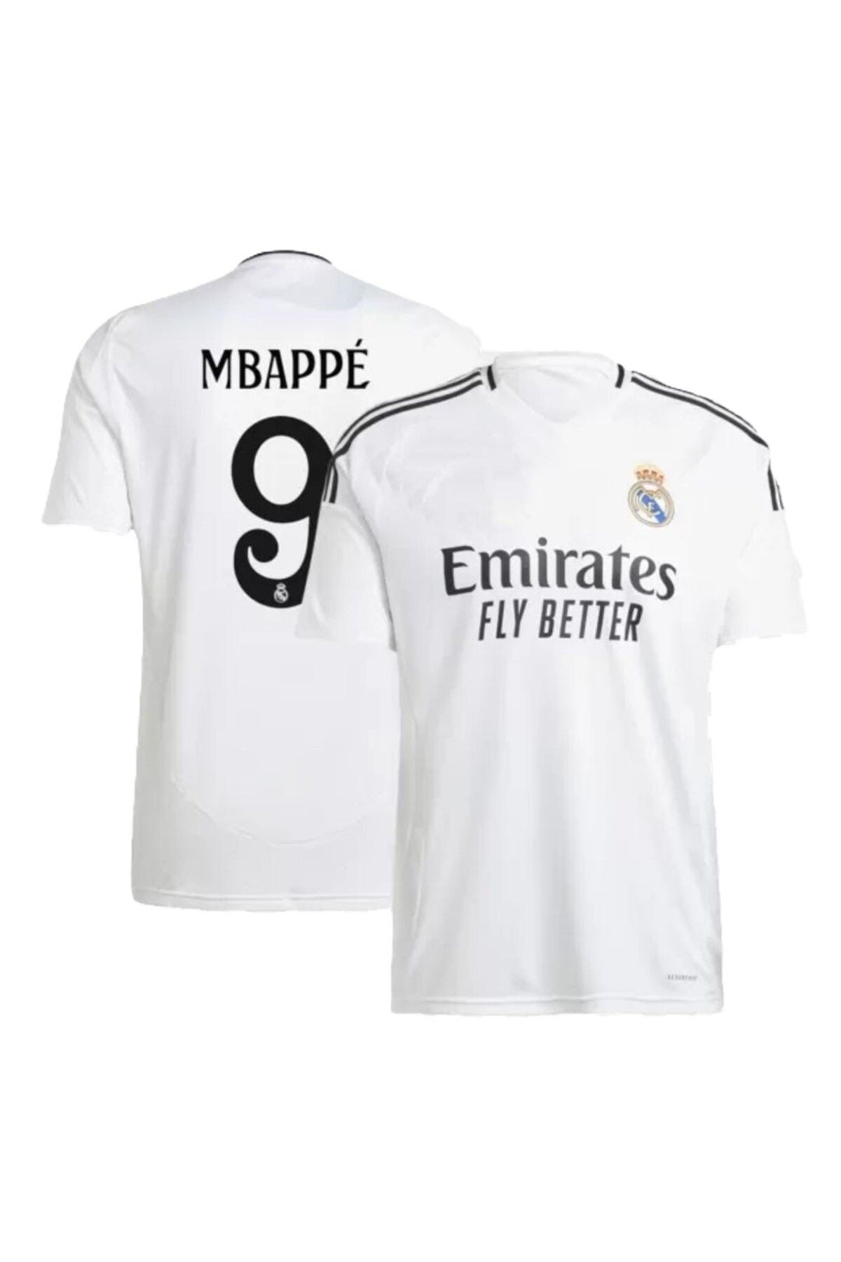 FRAGOLA Real Madrid 2024/25 Yeni Sezon Kylian Mbappe Iç Saha Forması (Beyaz)