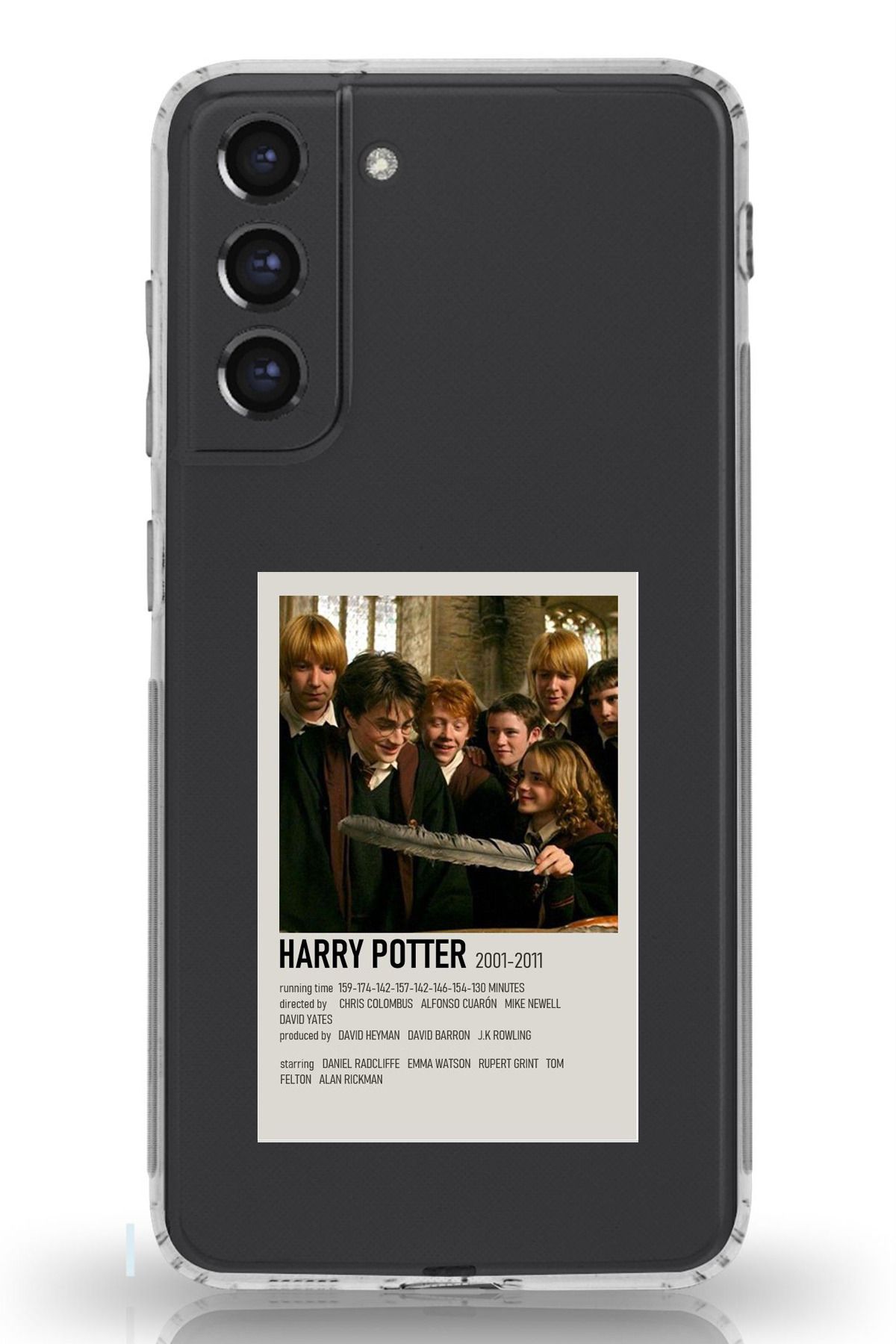 TechTree Galaxy S21 FE Uyumlu Haryy Potter Tasarımlı Şeffaf Silikon Kılıf