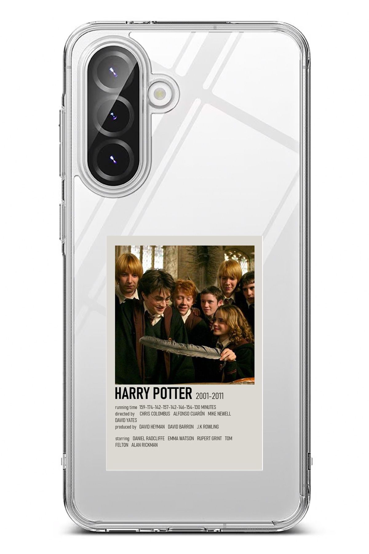 TechTree Galaxy A36 Uyumlu Haryy Potter Tasarımlı Şeffaf Silikon Kılıf