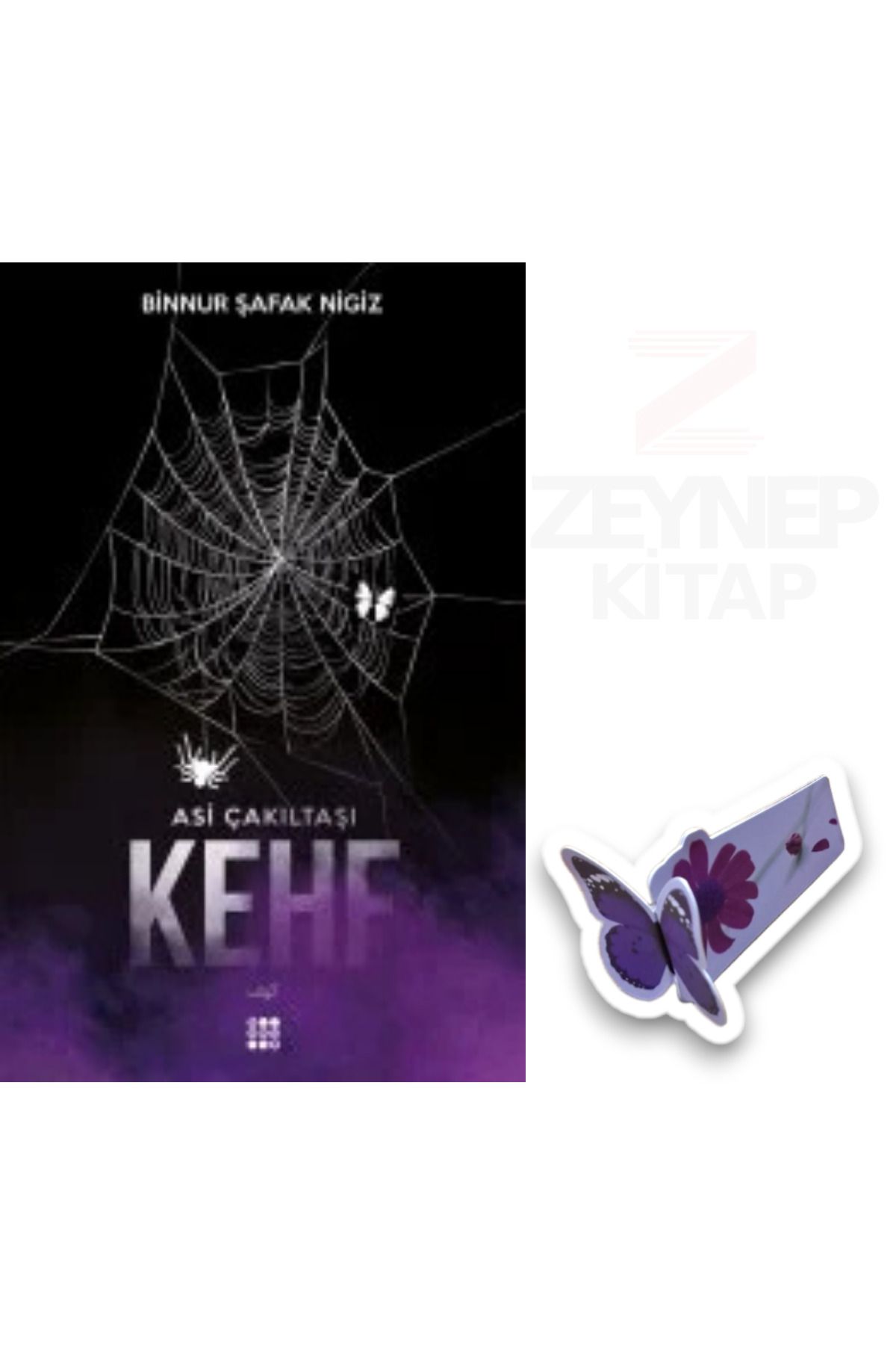 Dokuz Yayınları Asi Çakıltaşı-Kehf(Özel Tasarım Kelebek Ayraç Hediye)