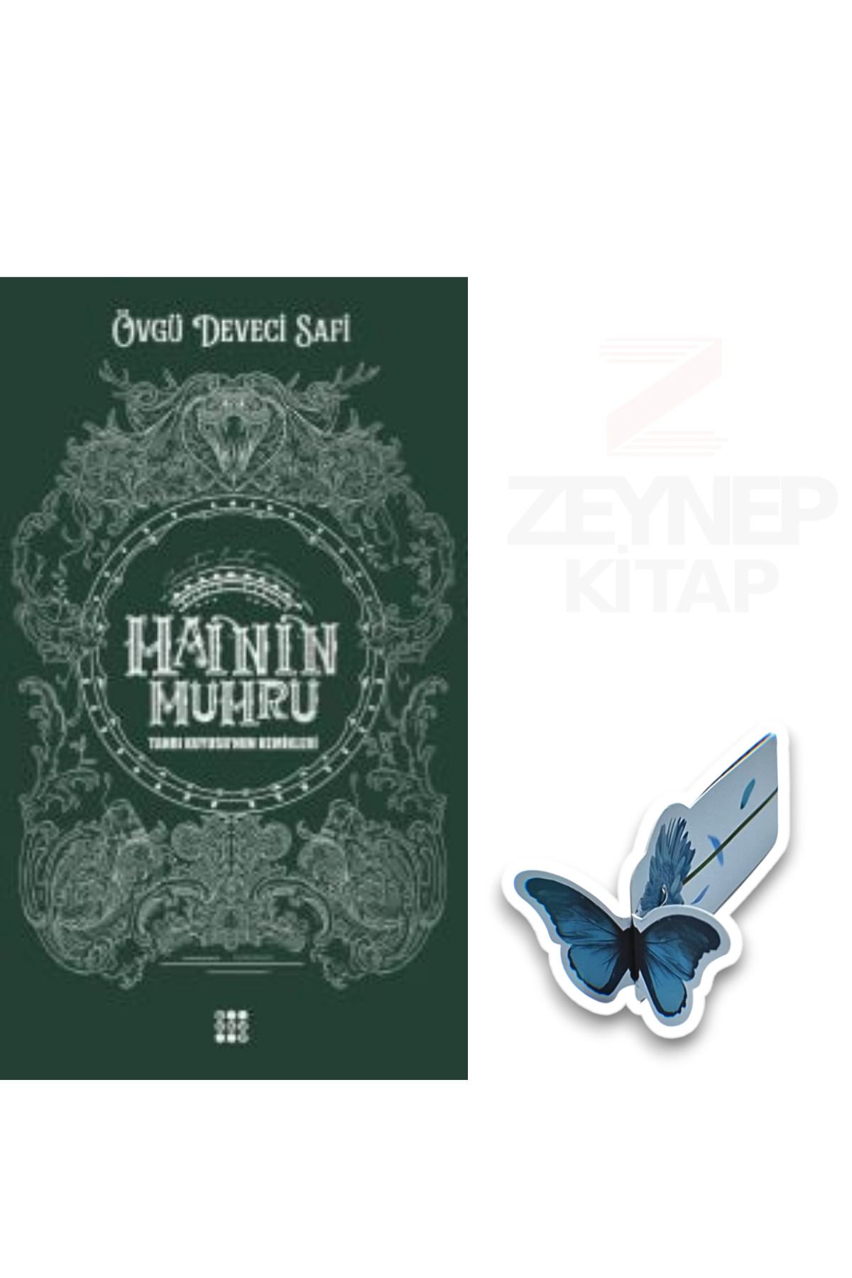 Dokuz Yayınları Hainin Mührü 2-Tanrı Kuyusunun Kemikleri(KARTONKAPAK)Özel Tasarım Kelebek Ayraç
