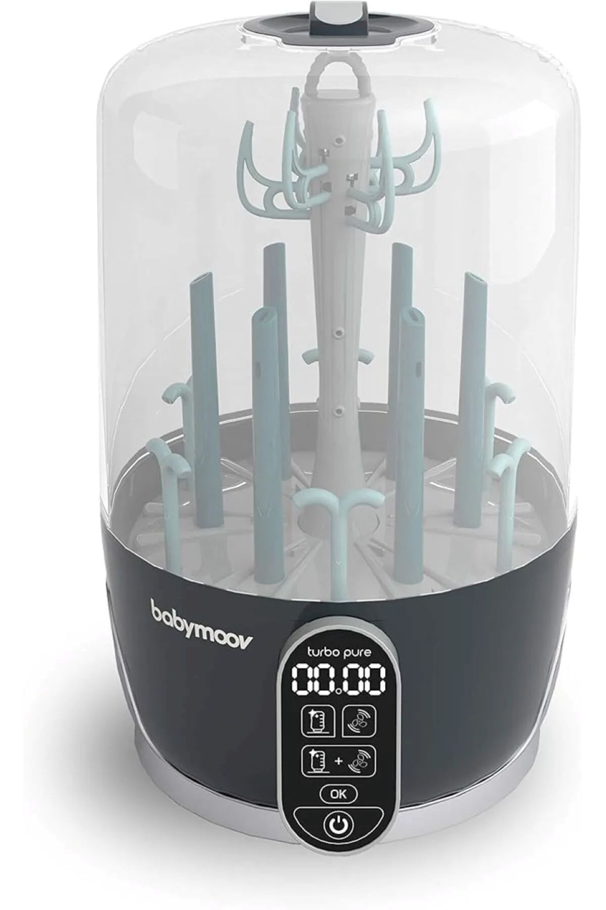 Babymoov Turbo Pure 3'ü 1 Arada Biberon Sterilizatörü