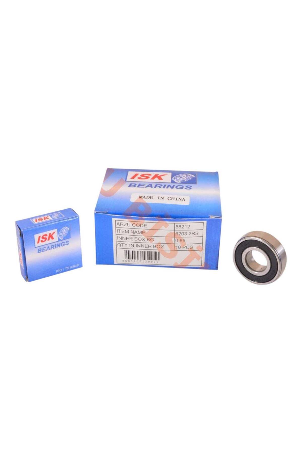 isk 6203 Rulman (Plastik Kapaklı)