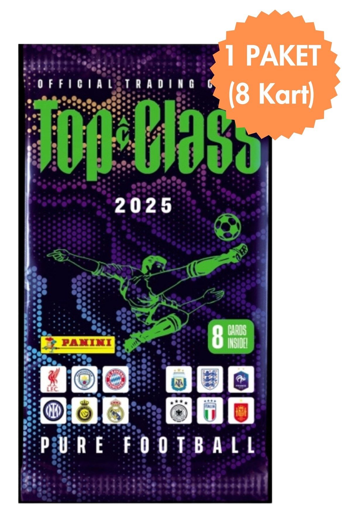 Toyika Panini Top Class 2025 Trading Cards 8li