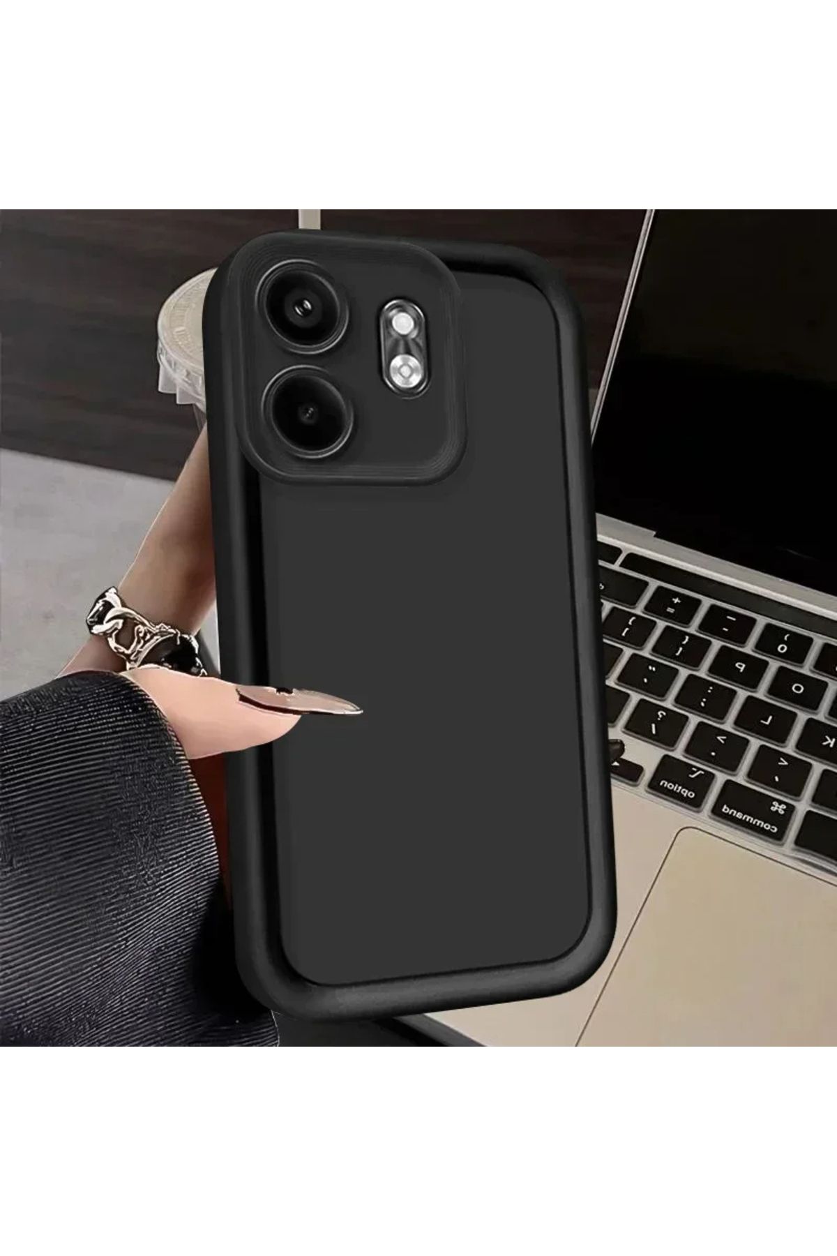GRABONO İnfinix Smart 9 Kılıf Kamera Korumalı Yüksek Darbeye Dayanıklı Candy Case Yumuşak Silikon Kapak