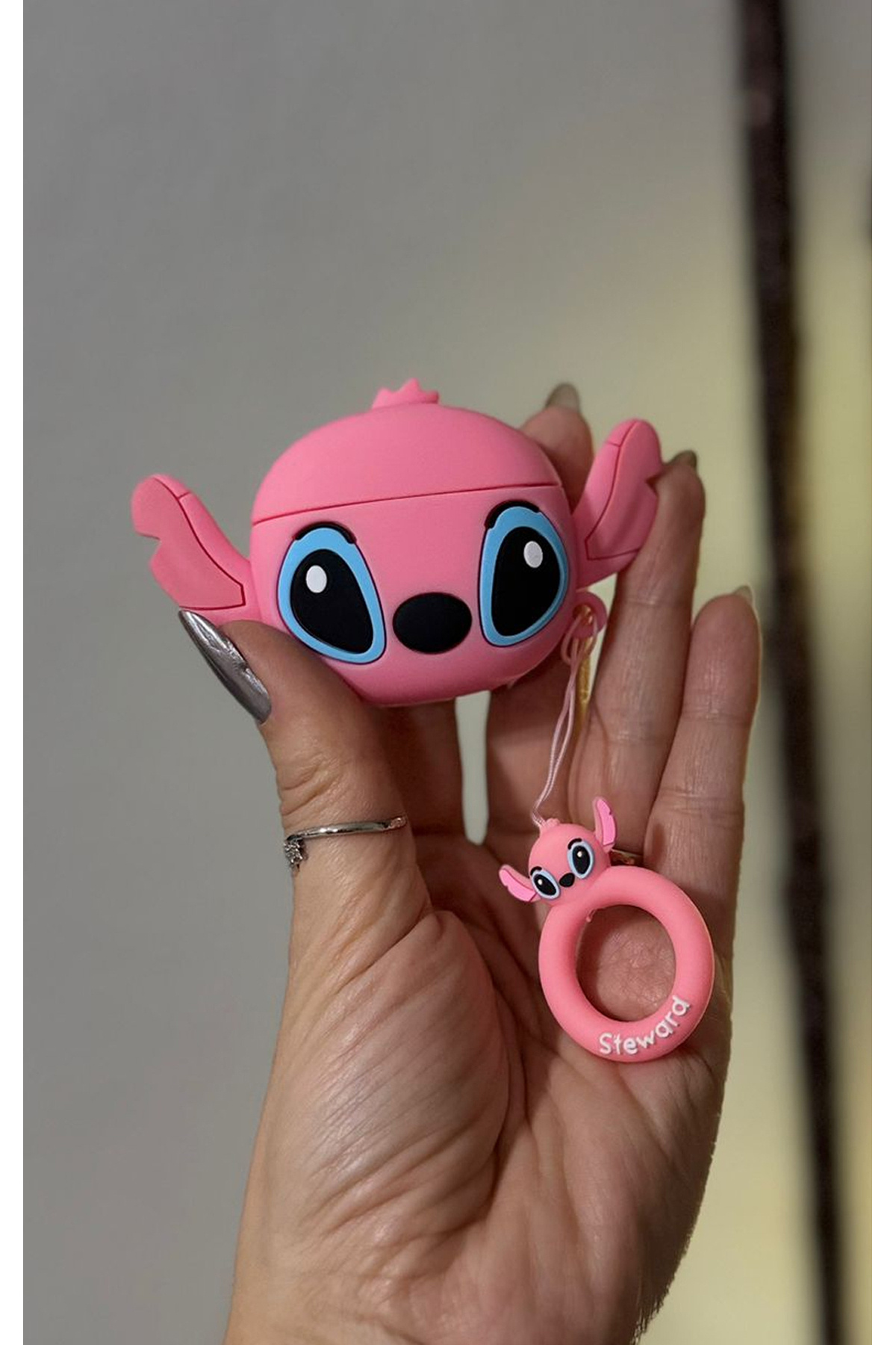 İPAX-4th Generation Airpods Case Figured Pattern Earphone Case Bluetooth Earphone Case 2