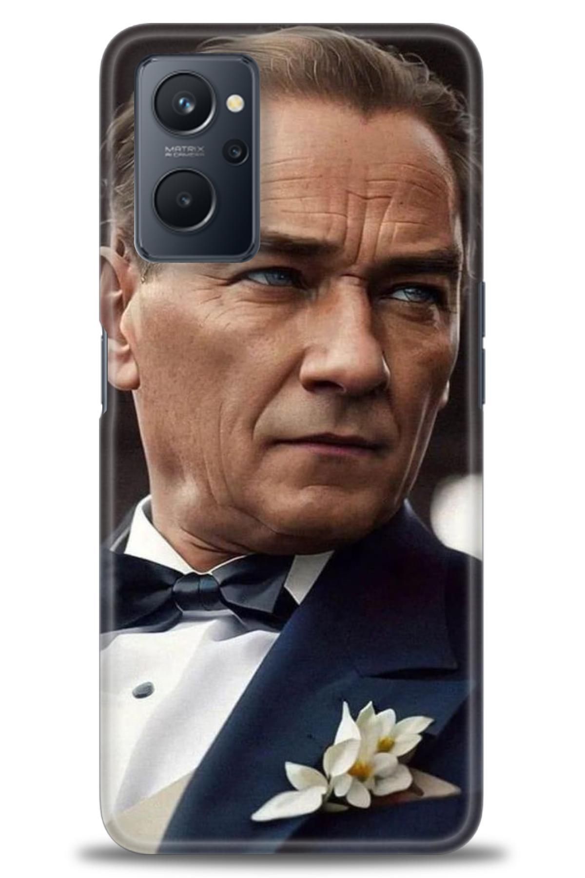 realme 9i İle Uyumlu HD Baskılı Desenli Silikon Kılıf - 785