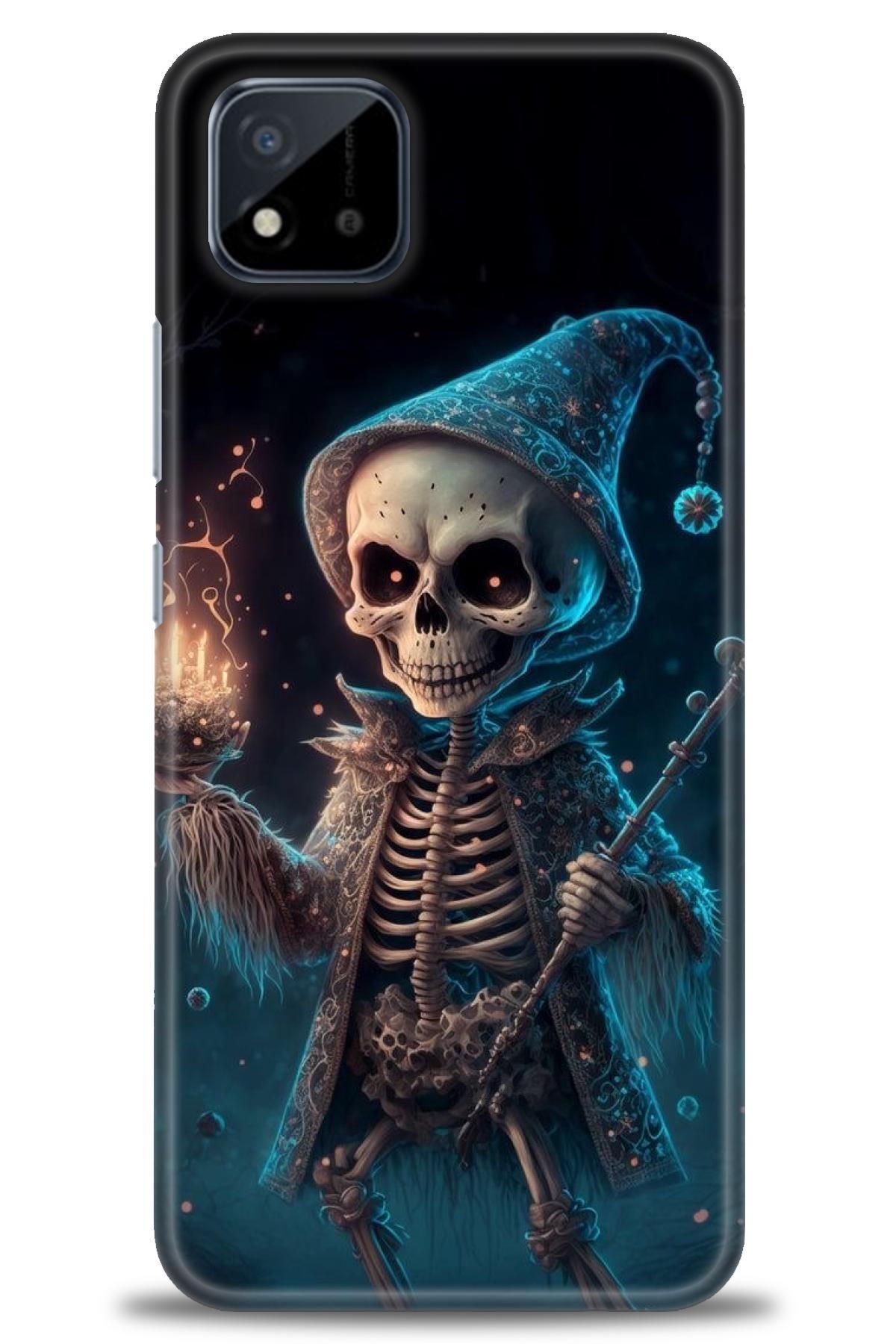realme C11 2021 İle Uyumlu HD Baskılı Desenli Silikon Kılıf - 438
