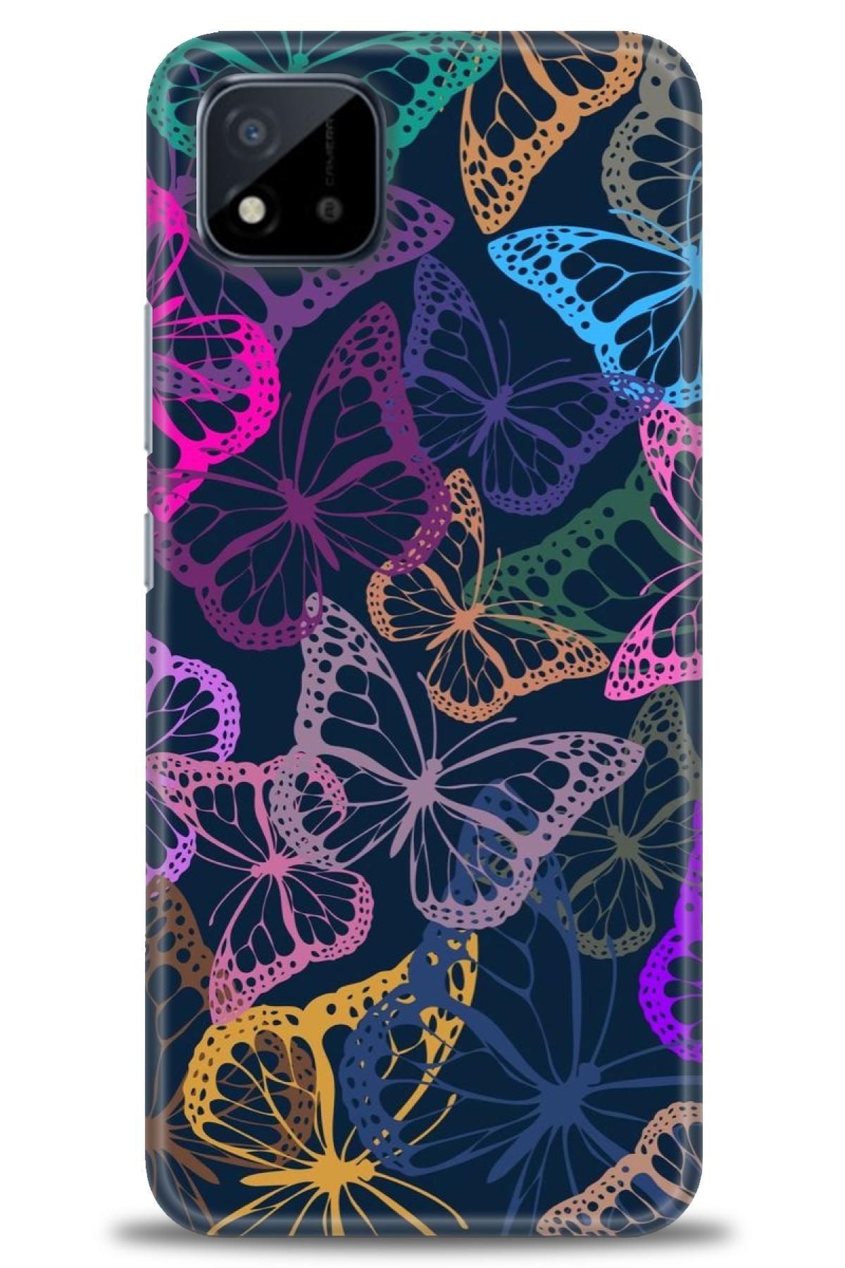 realme C11 2021 İle Uyumlu HD Baskılı Desenli Silikon Kılıf - 818