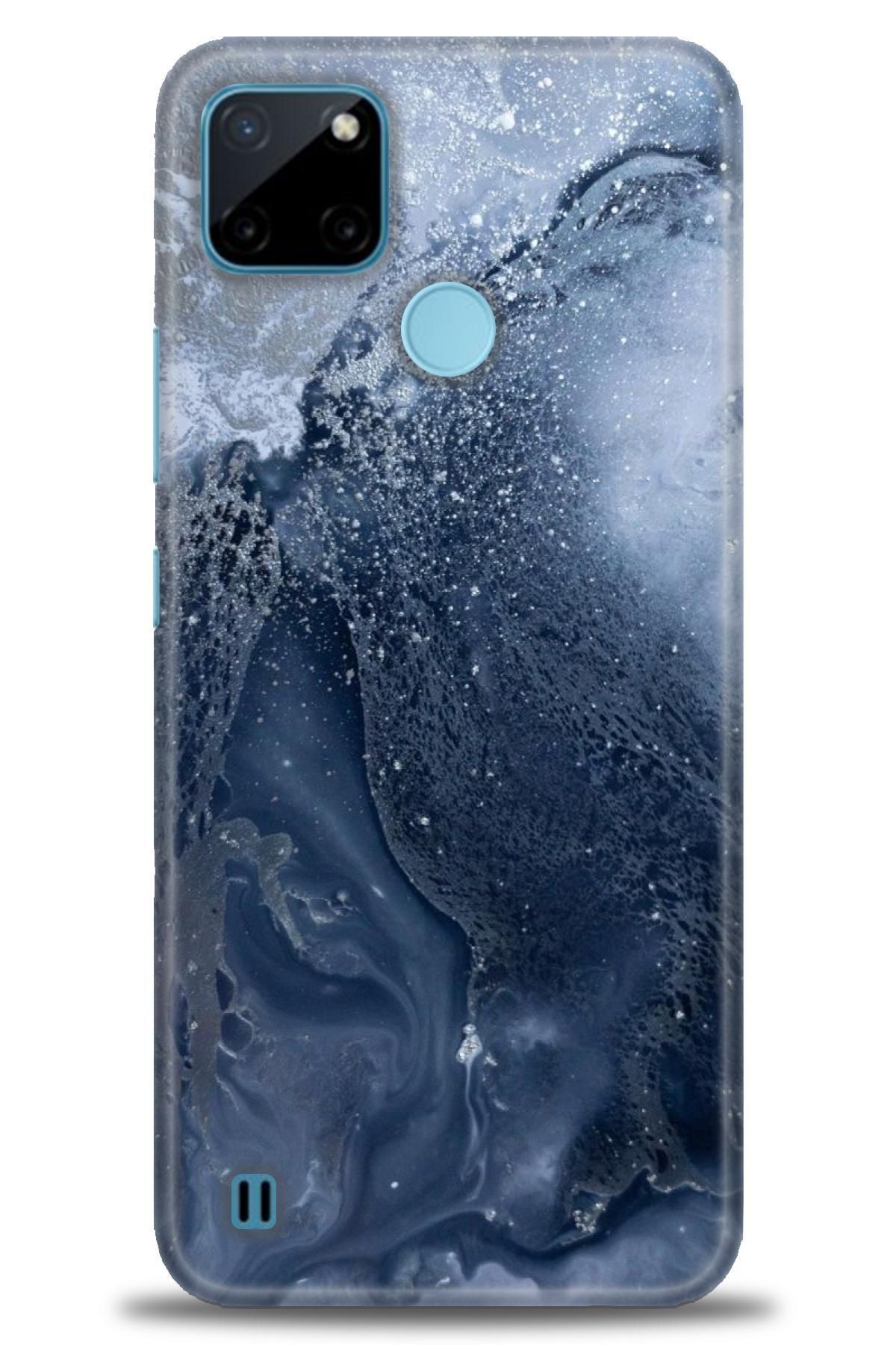 realme C21Y / C25Y İle Uyumlu HD Baskılı Desenli Silikon Kılıf - 405