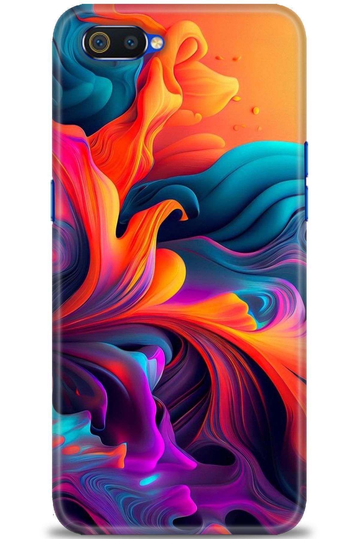 realme C2 İle Uyumlu HD Baskılı Kılıf - Karışık Seri - 213