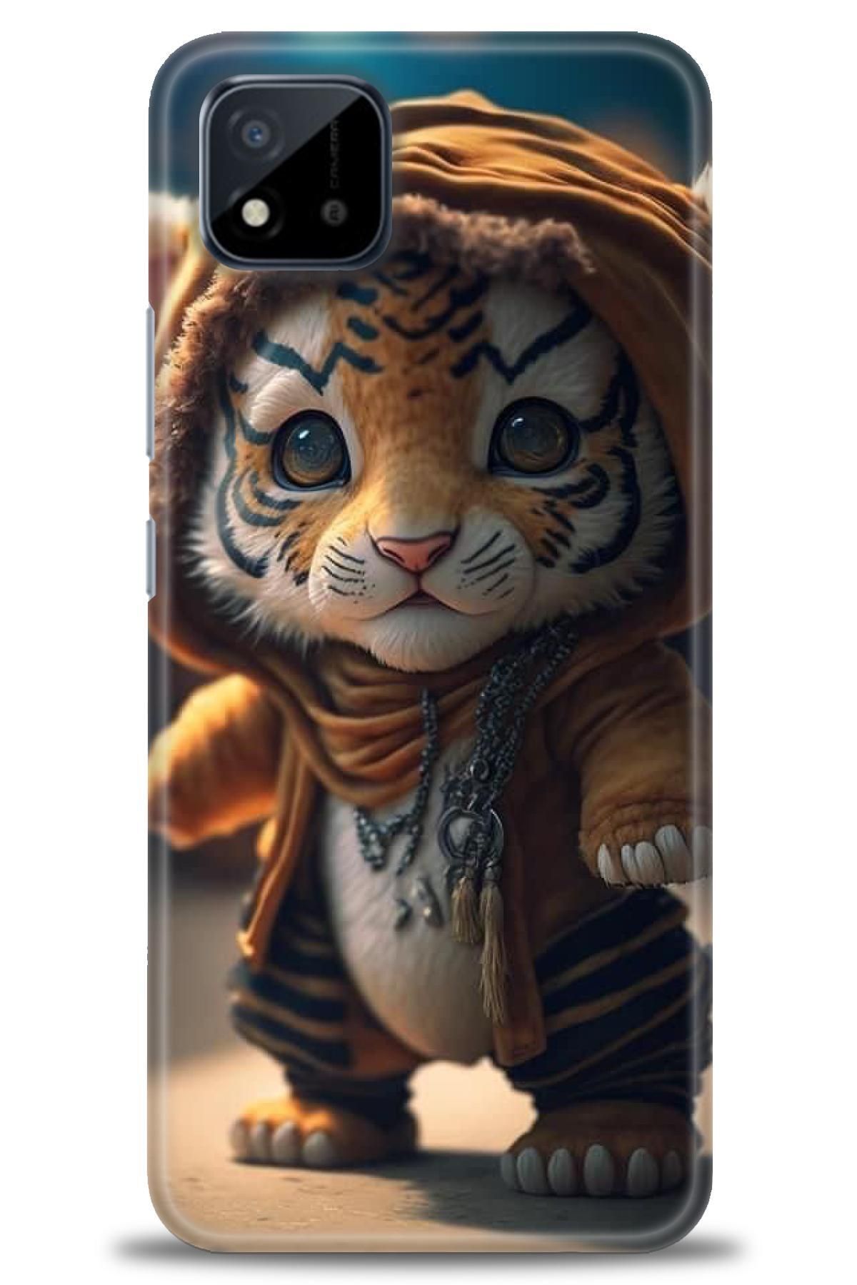 realme C11 2021 İle Uyumlu HD Baskılı Desenli Silikon Kılıf - 439