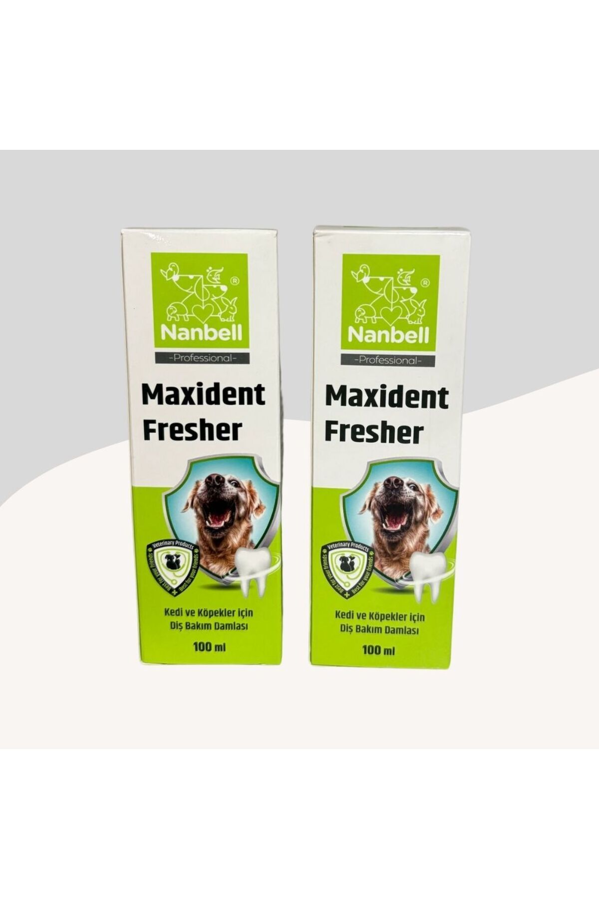 Nanbell Kedi ve Köpekler İçin Ağız Diş Bakım Spreyi 100 ML 2 Adet