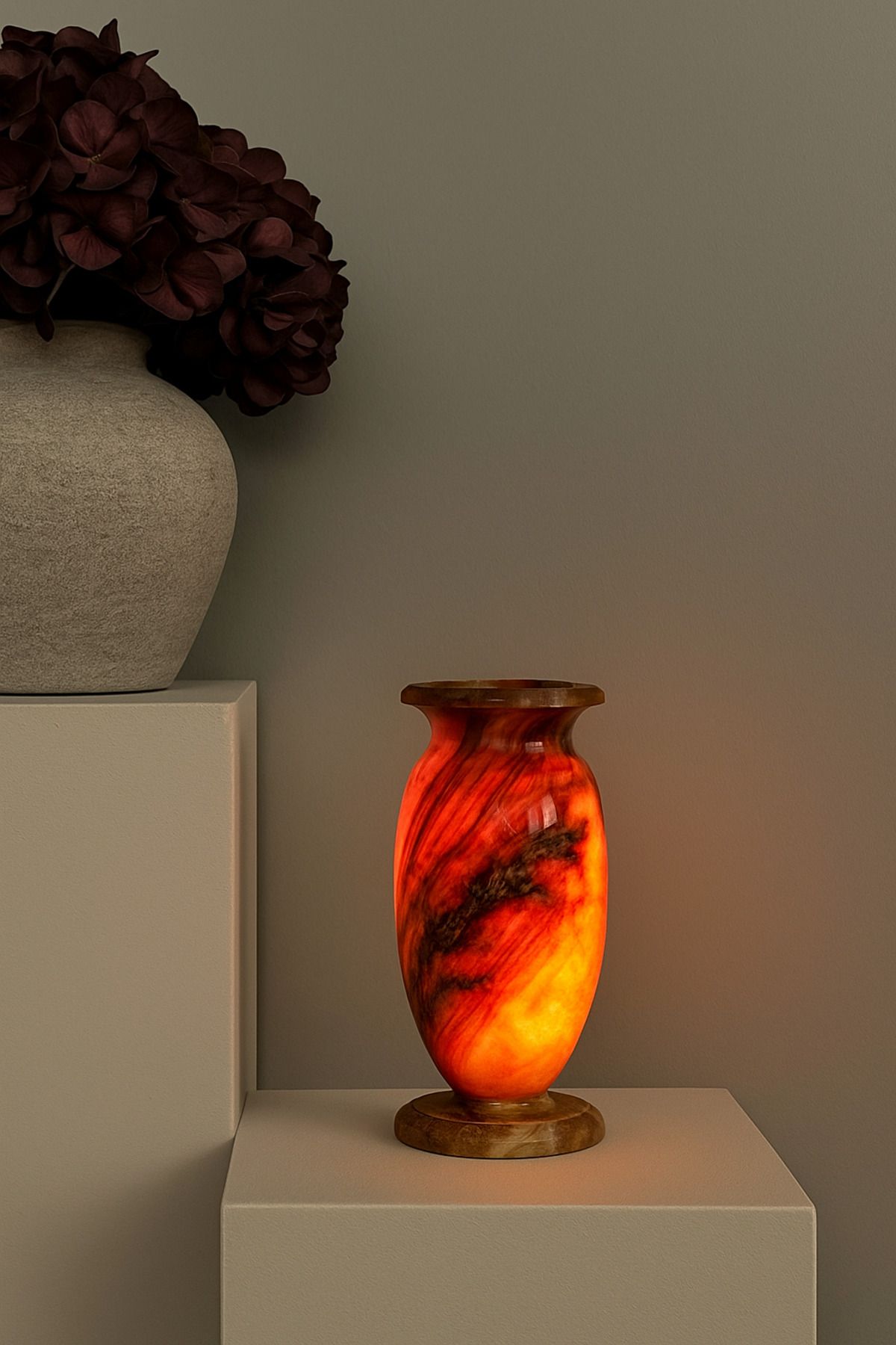 marbeliastudio Onyx Mermer Vazo